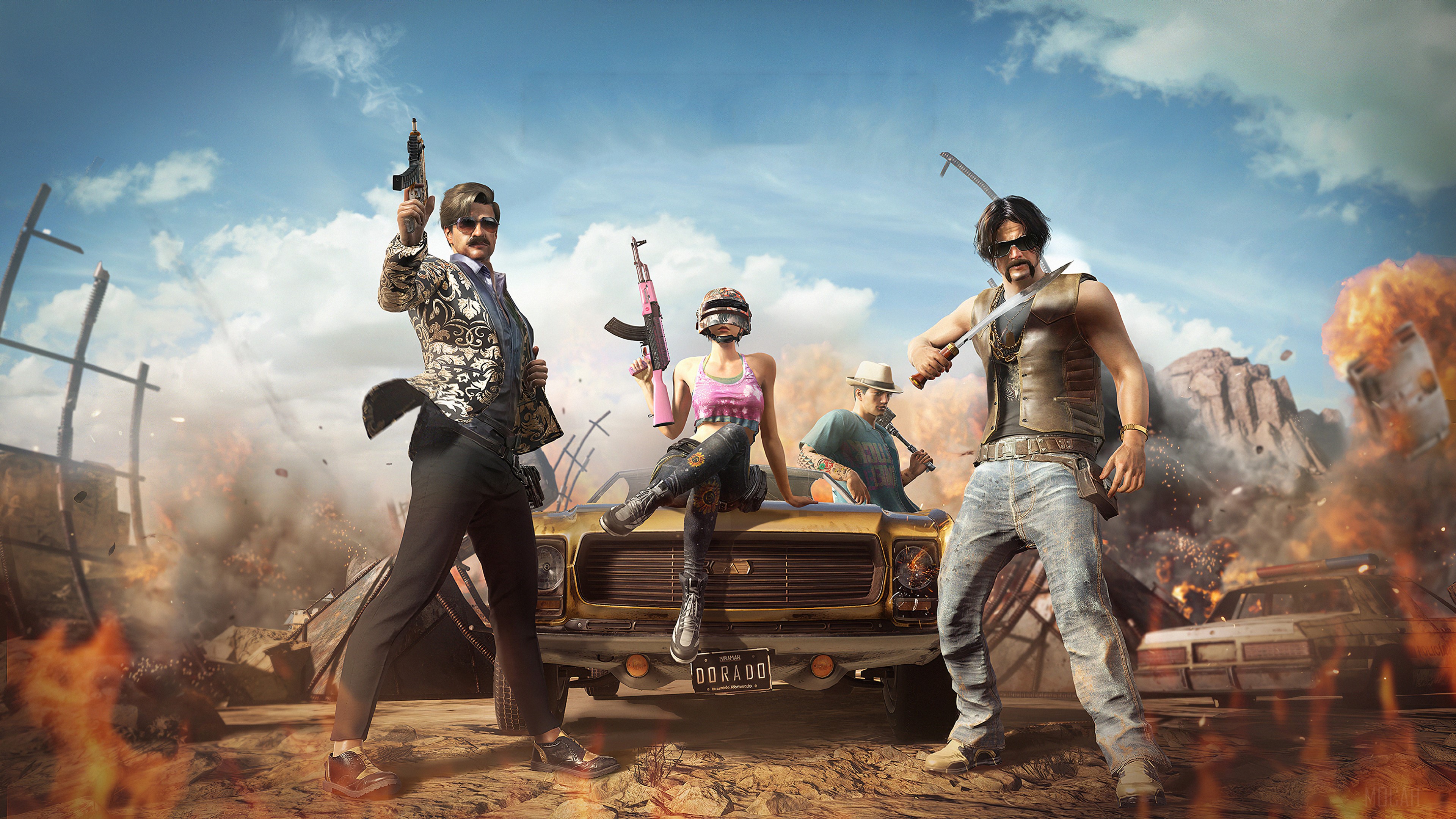 PUBG Art 4K HD Wallpaper
