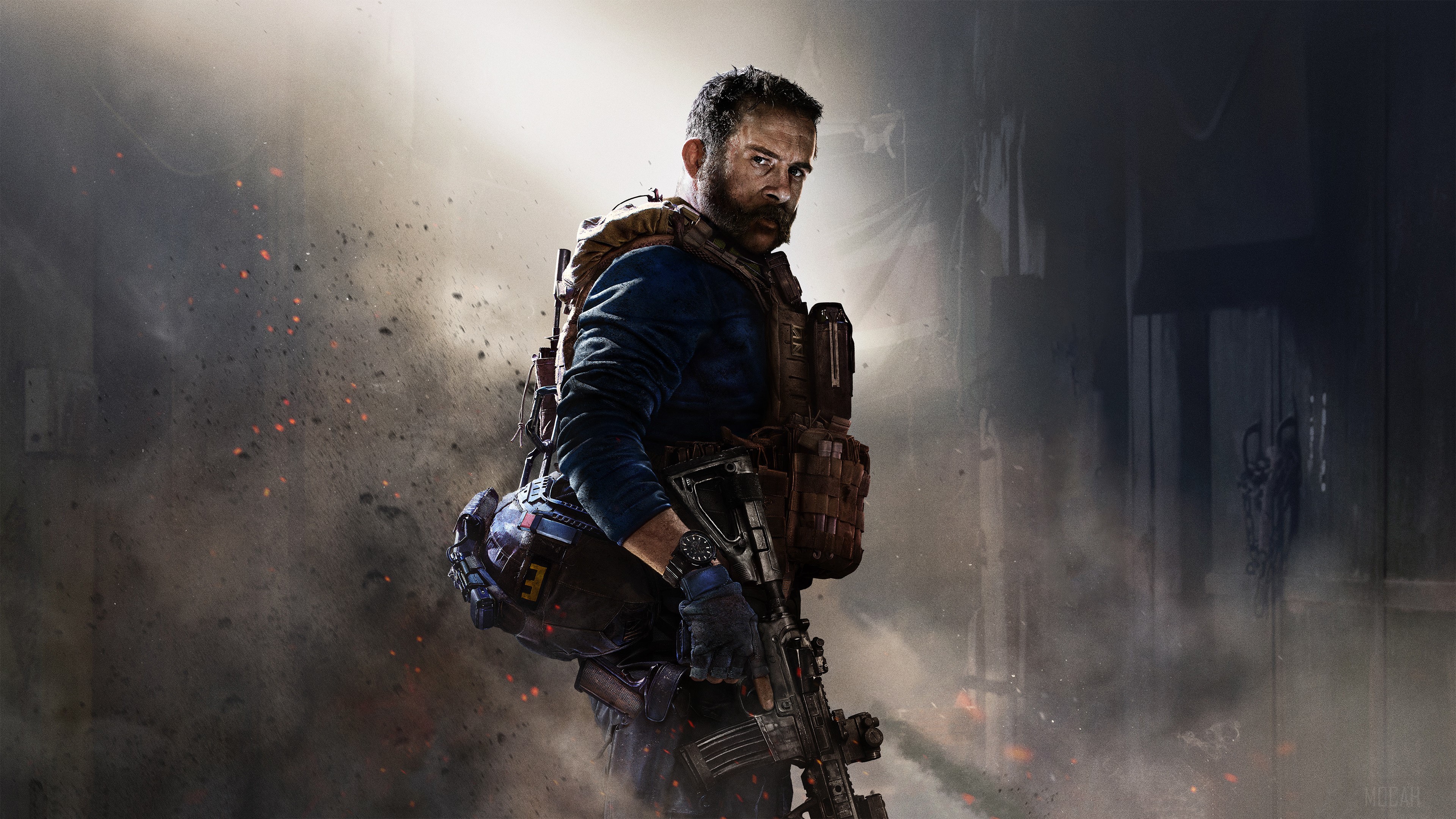 Captain Price from Call of Duty Modern Warfare 2019 4K HD Wallpaper