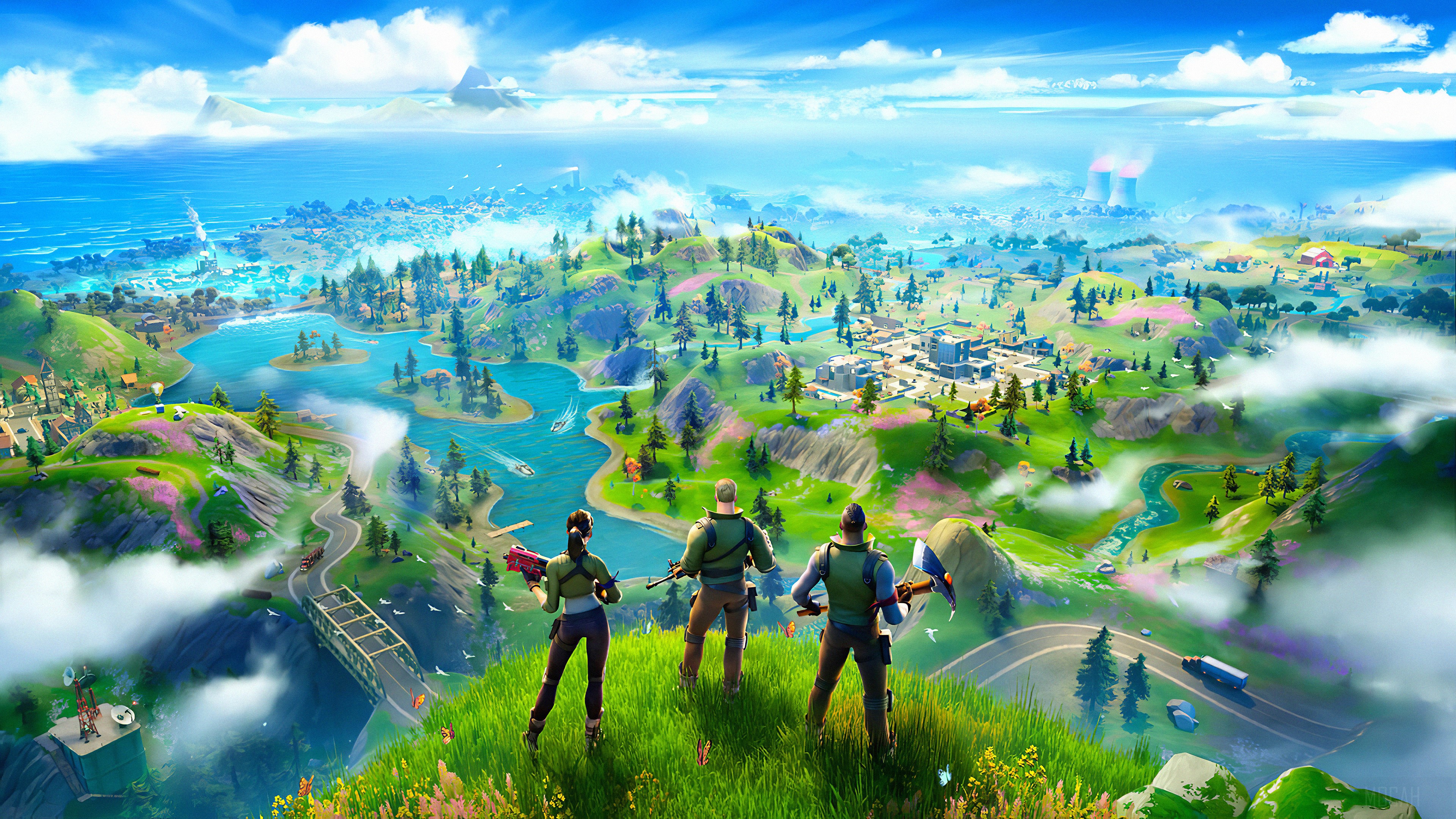 Fortnite Chapter 2 HD Wallpaper