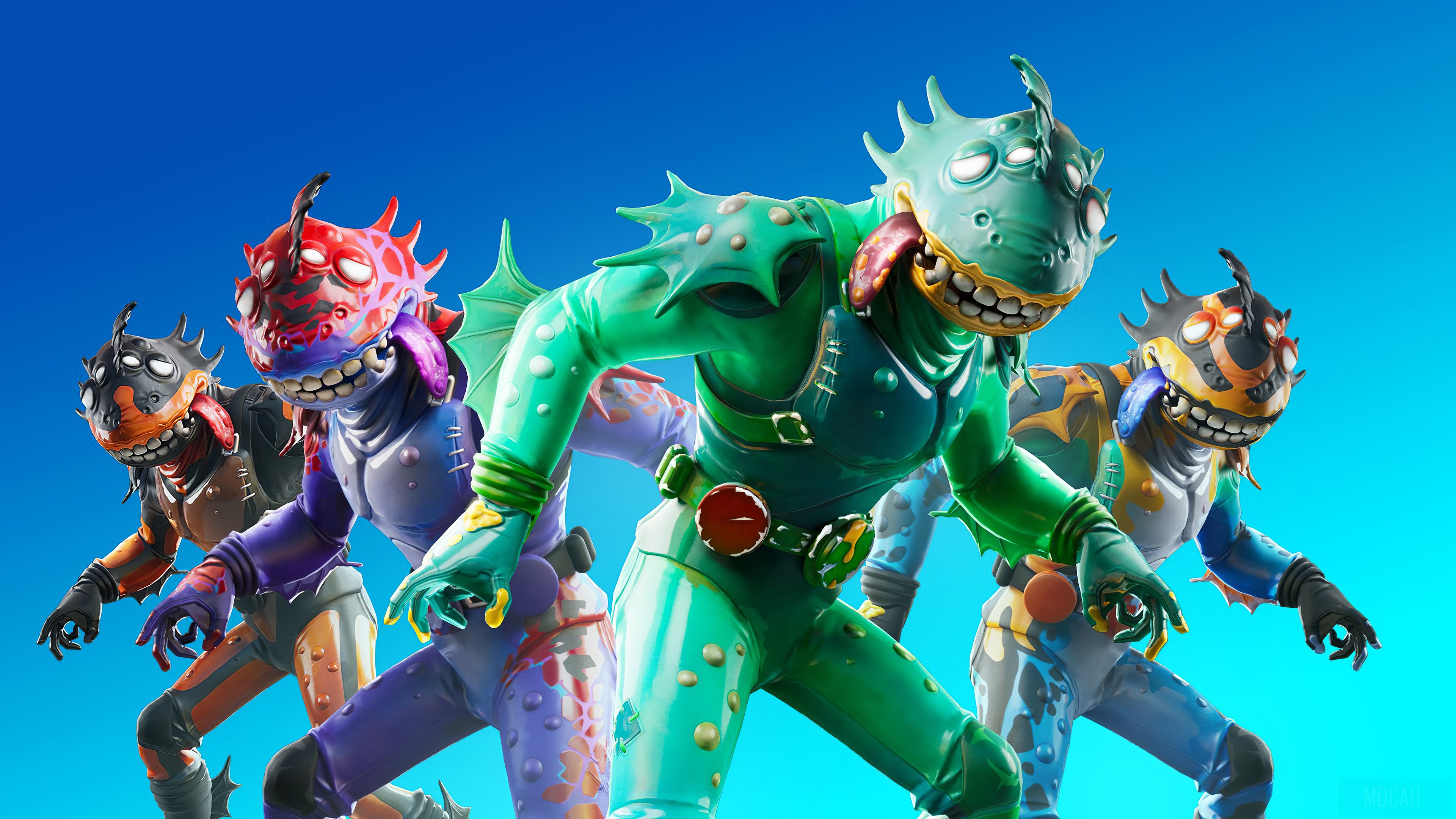 Fortnite Chapter 2 Moisty Merman Outfit HD Wallpaper