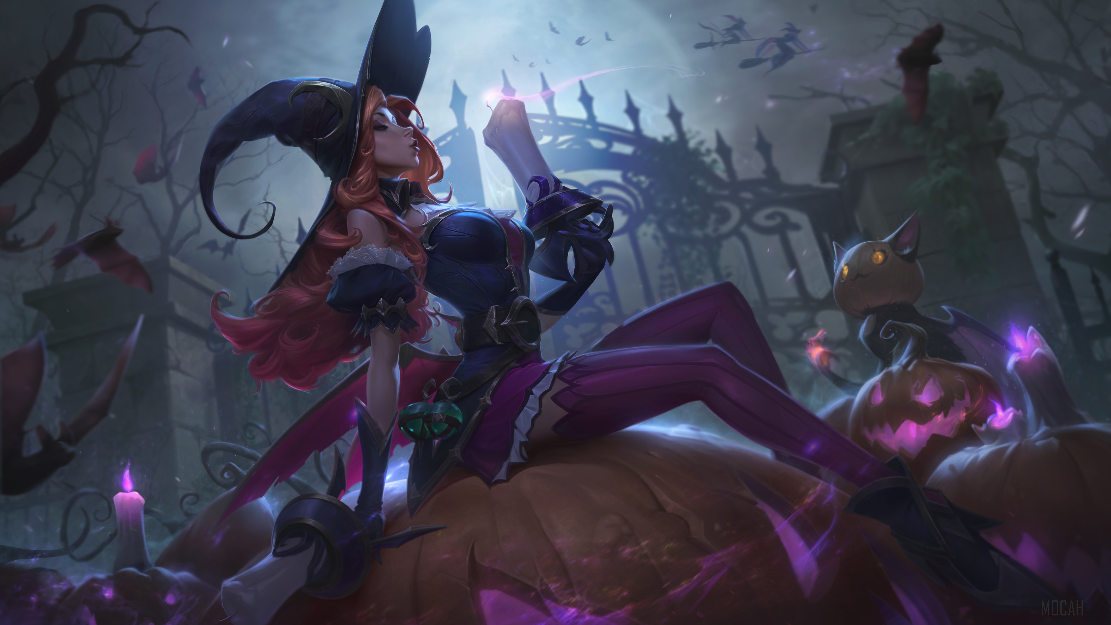 Miss Fortune from League of Legends 4K HD Wallpaper