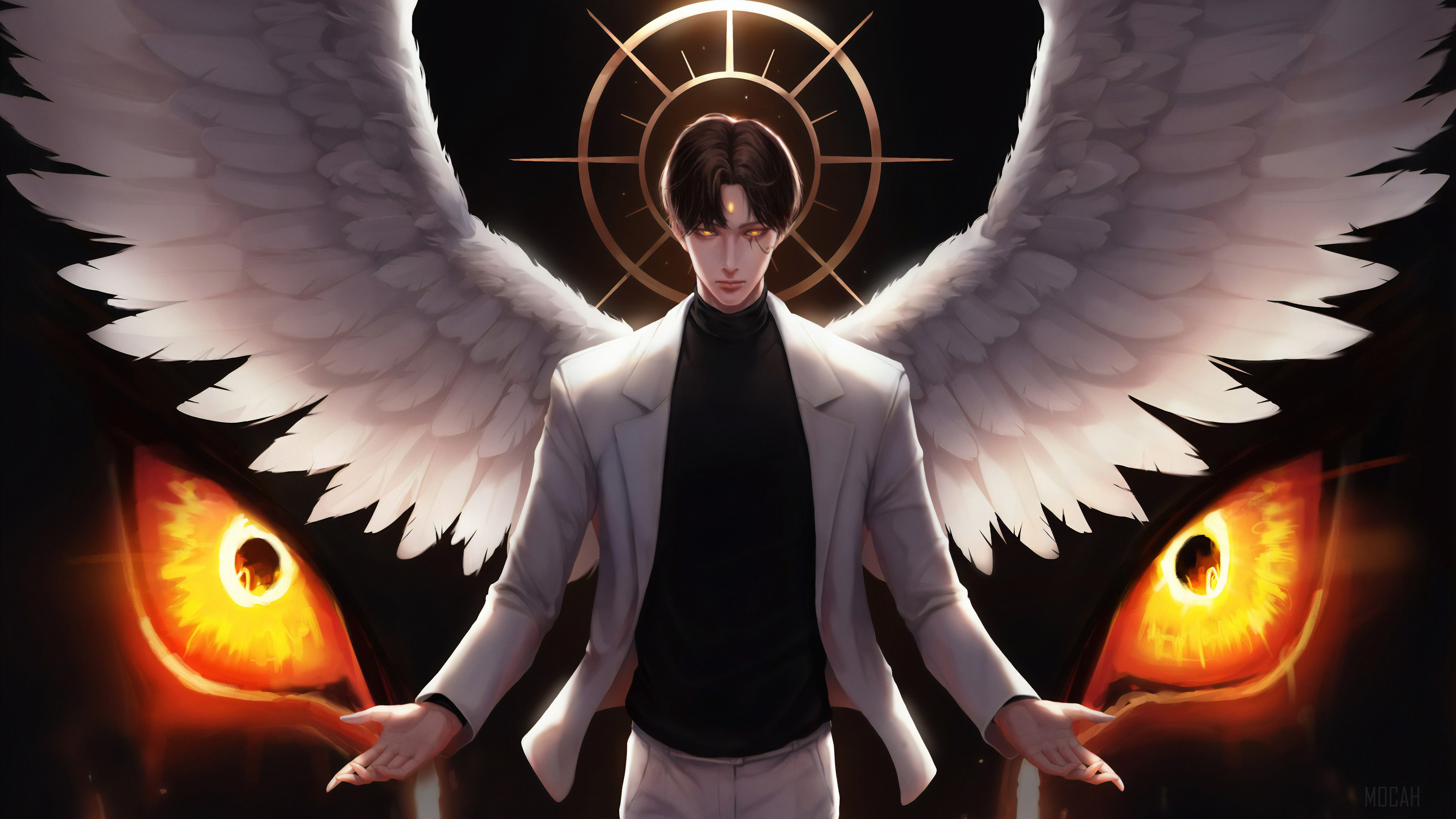 Ra from Anime 4K HD Wallpaper