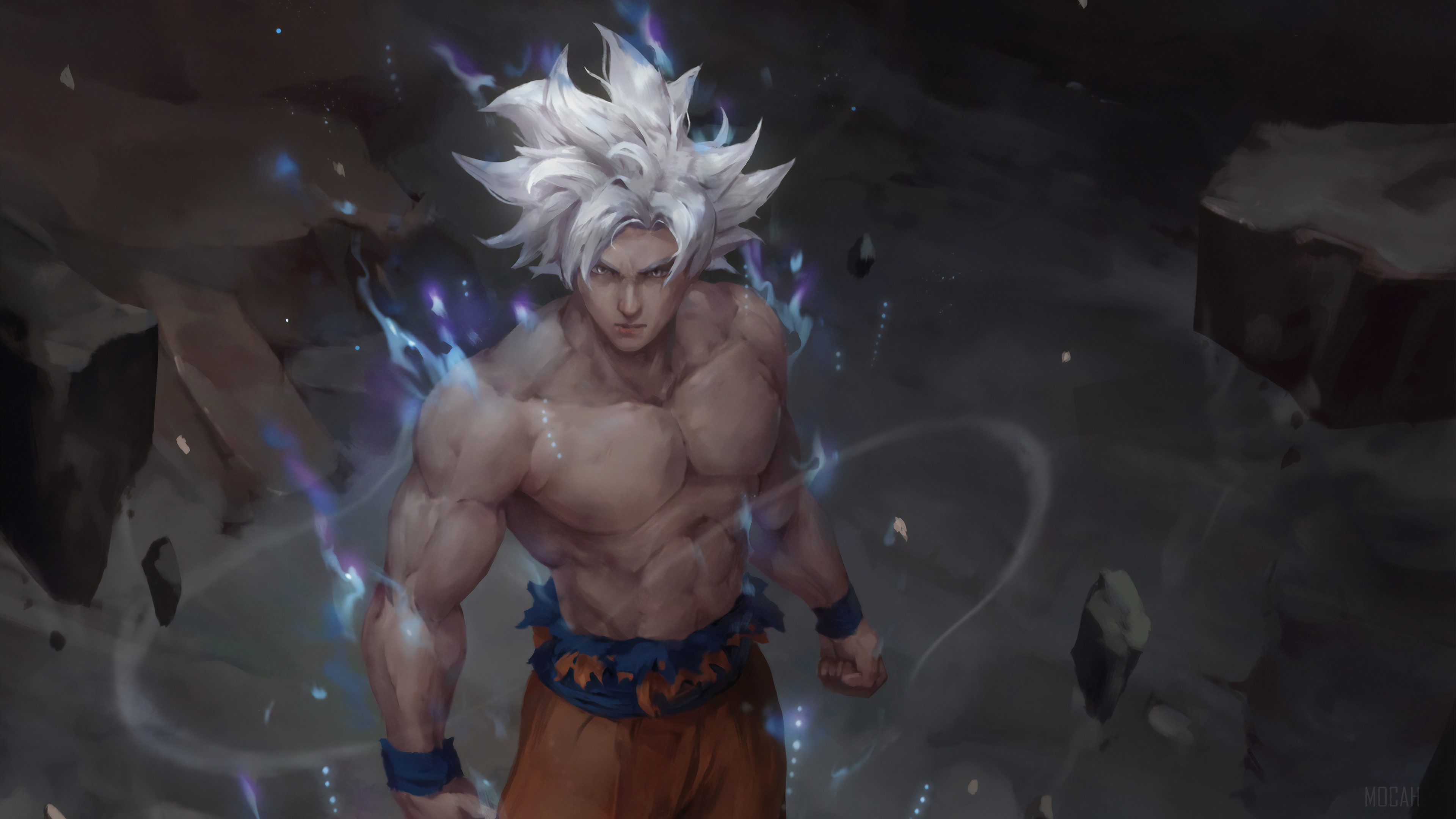 Ultra Instinct Goku from Dragon Ball 4K HD Wallpaper
