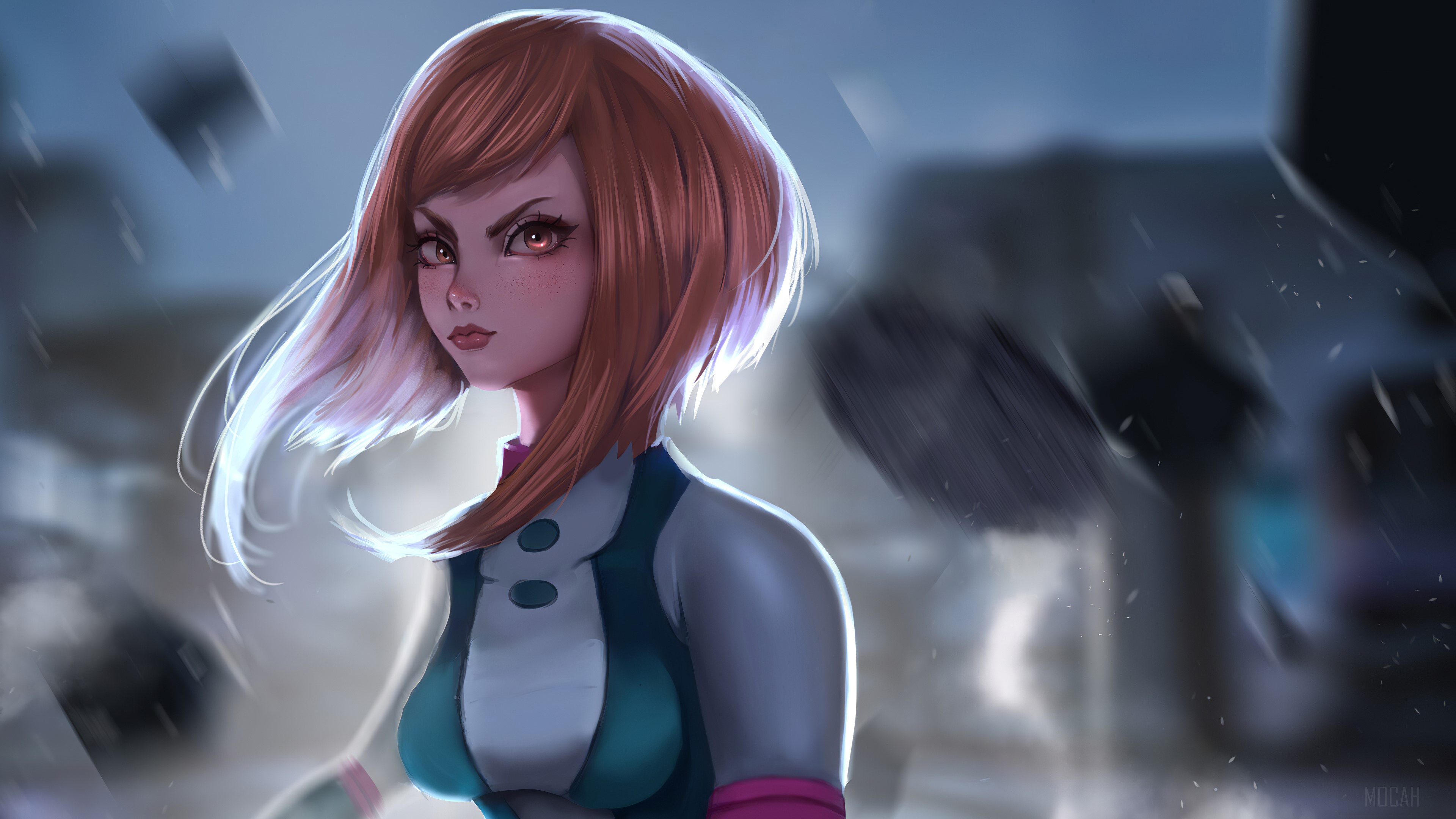 Ochako Uraraka from My Hero Academia 4K HD Wallpaper