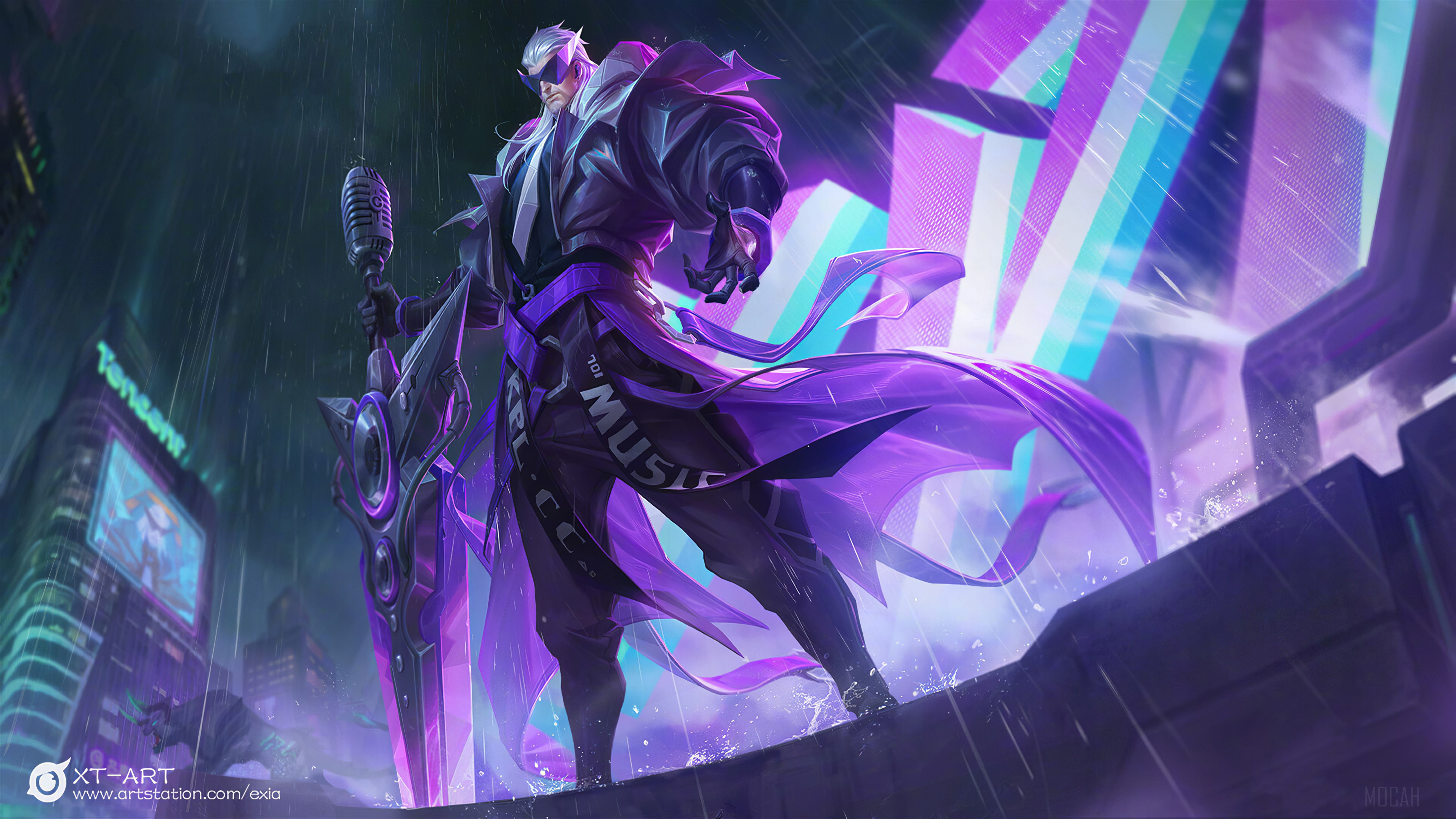 Cao Cao from League of Legends 4K HD Wallpaper