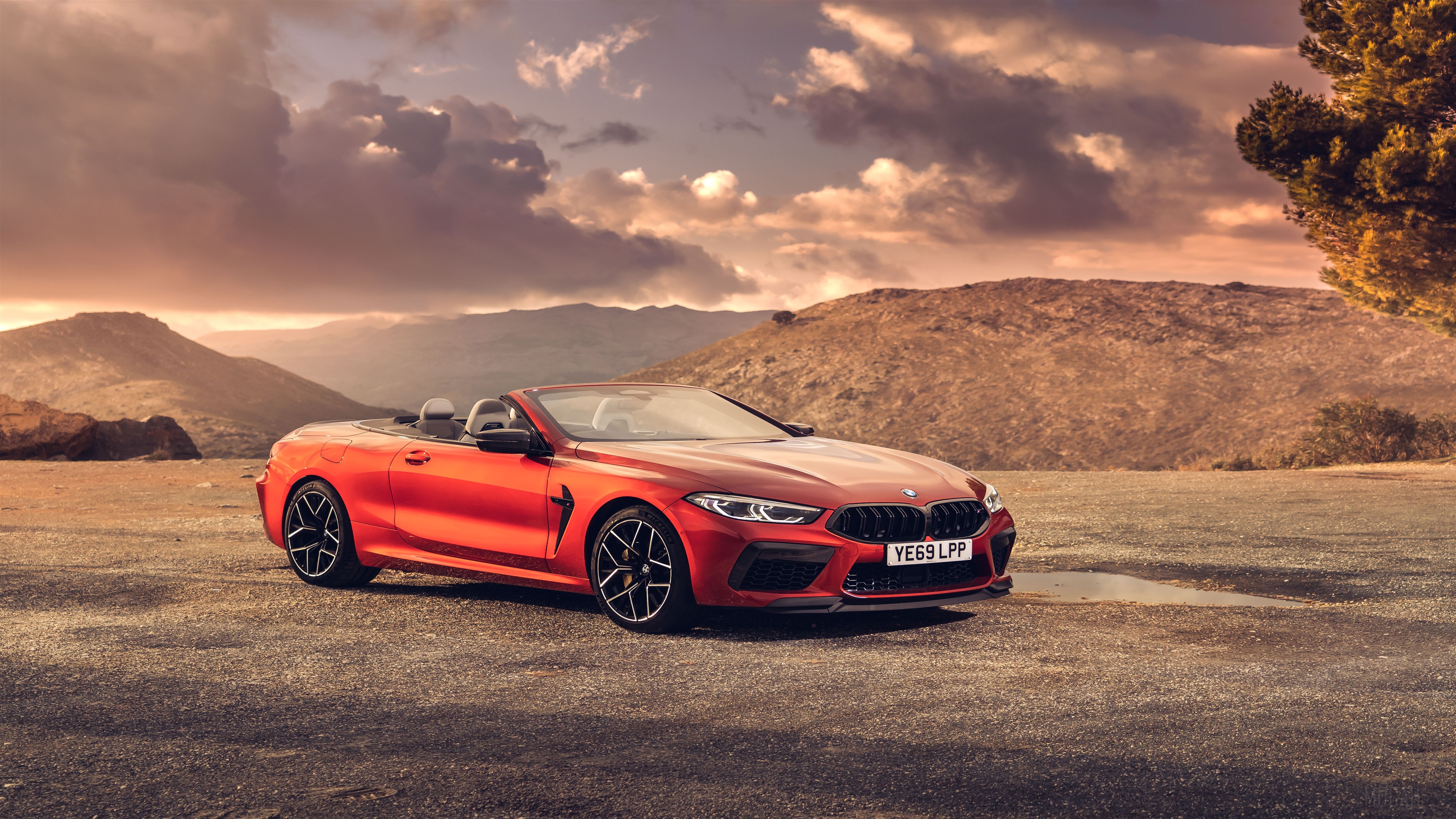 BMW M8 Competition Cabrio 2020 HD Wallpaper