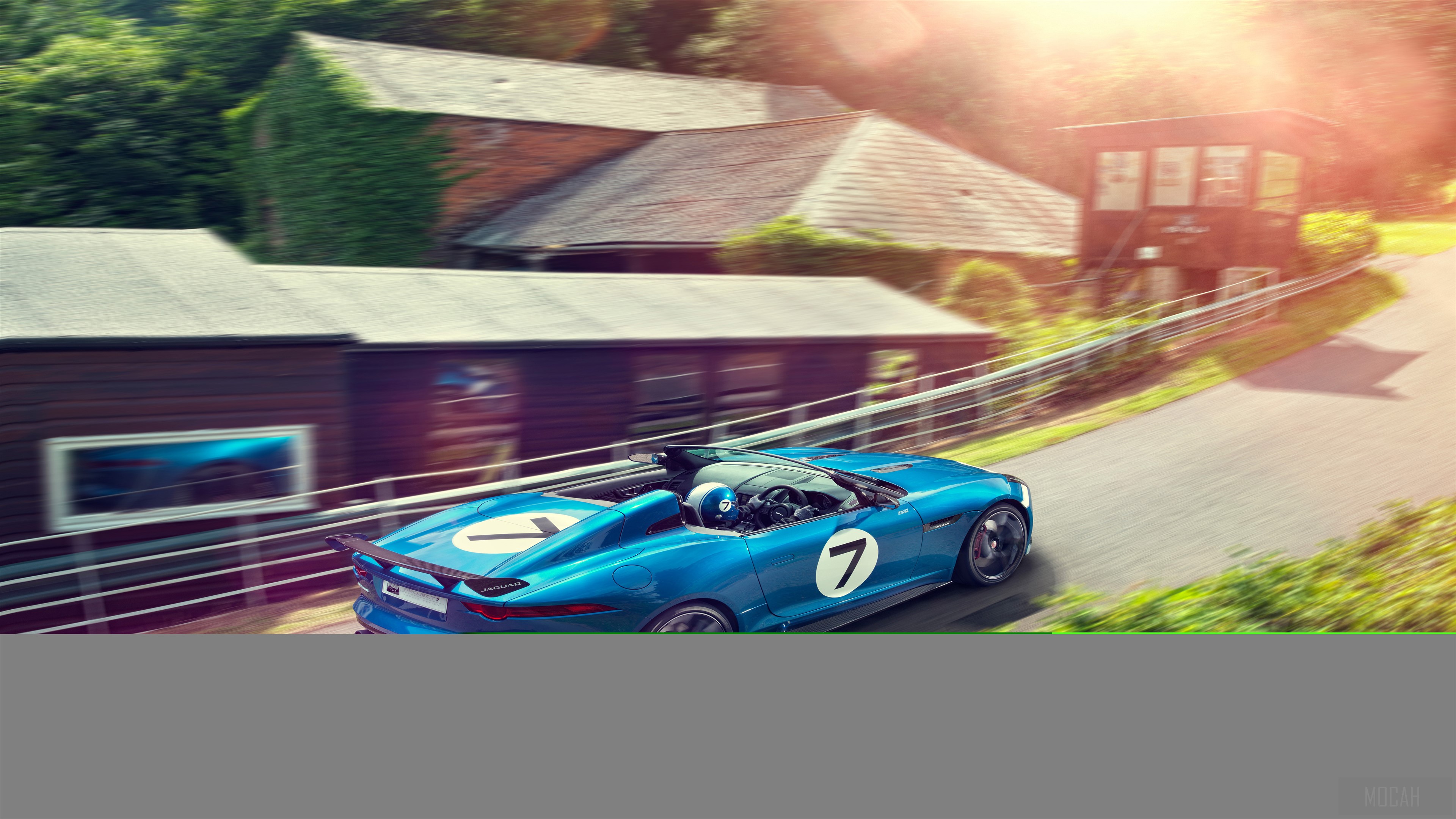 Blue Jaguar Project 7 4K HD Wallpaper