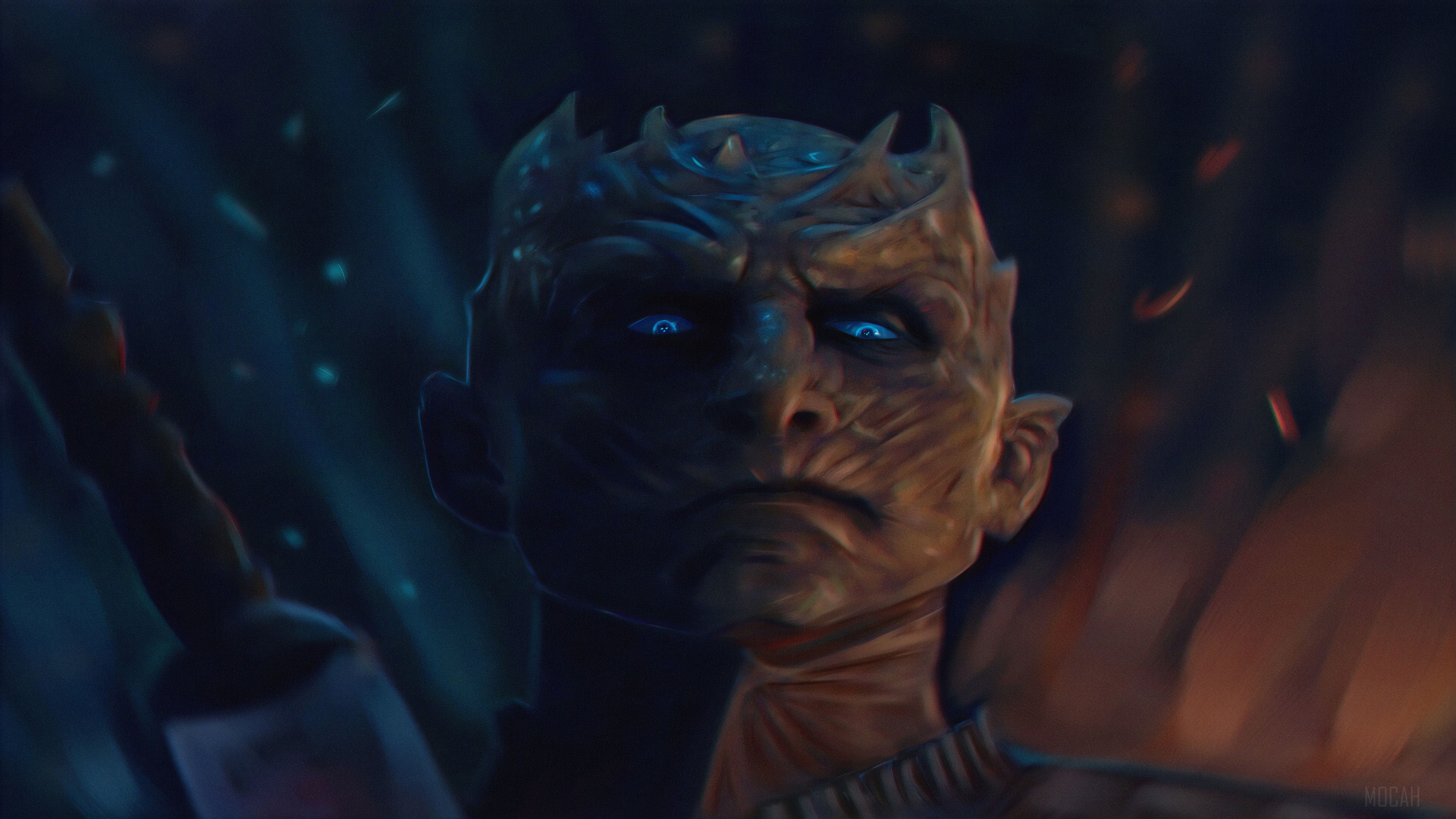 Night King from Game of Thrones 4K Art HD Wallpaper