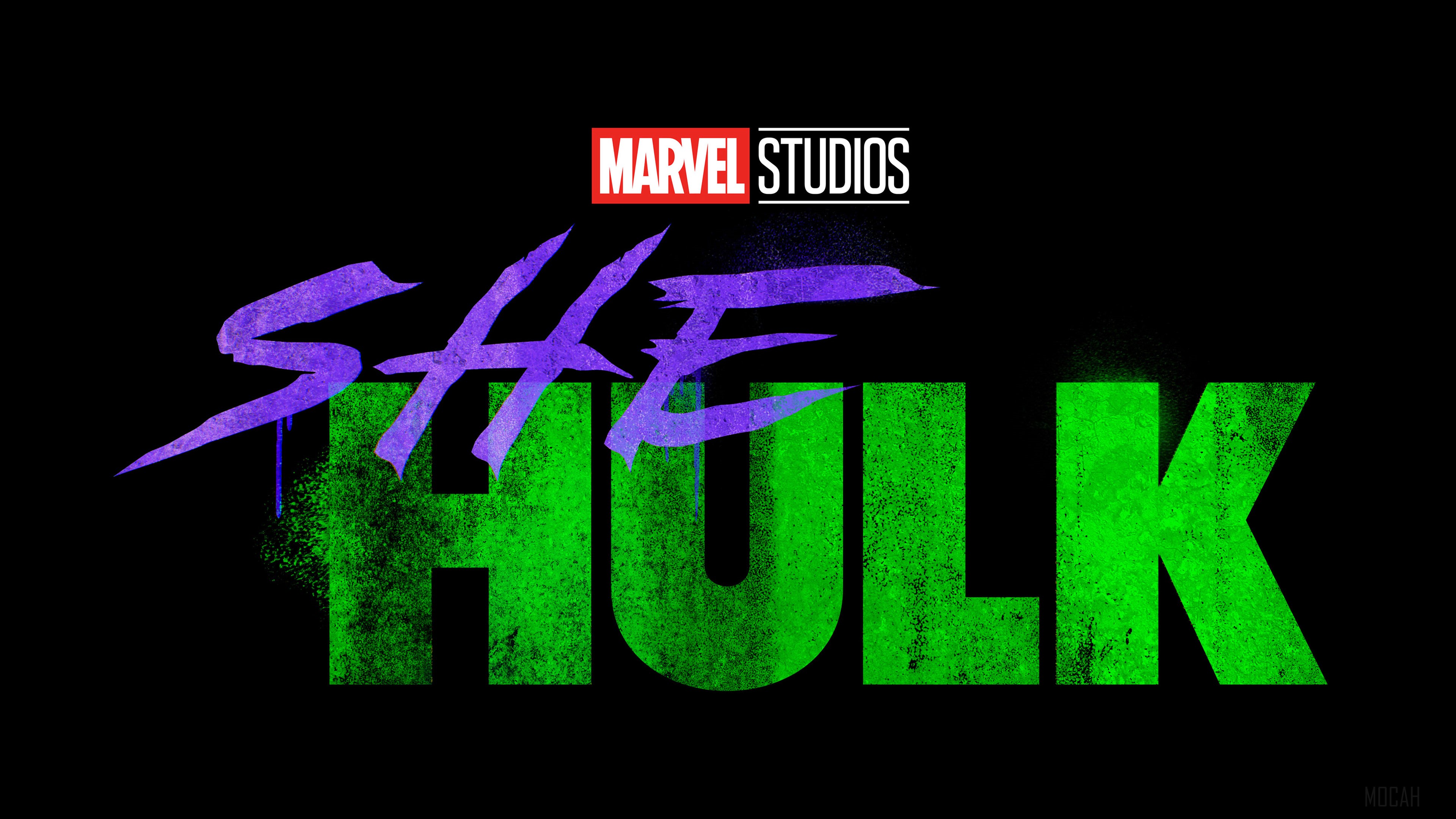 She-Hulk Logo 4K HD Wallpaper