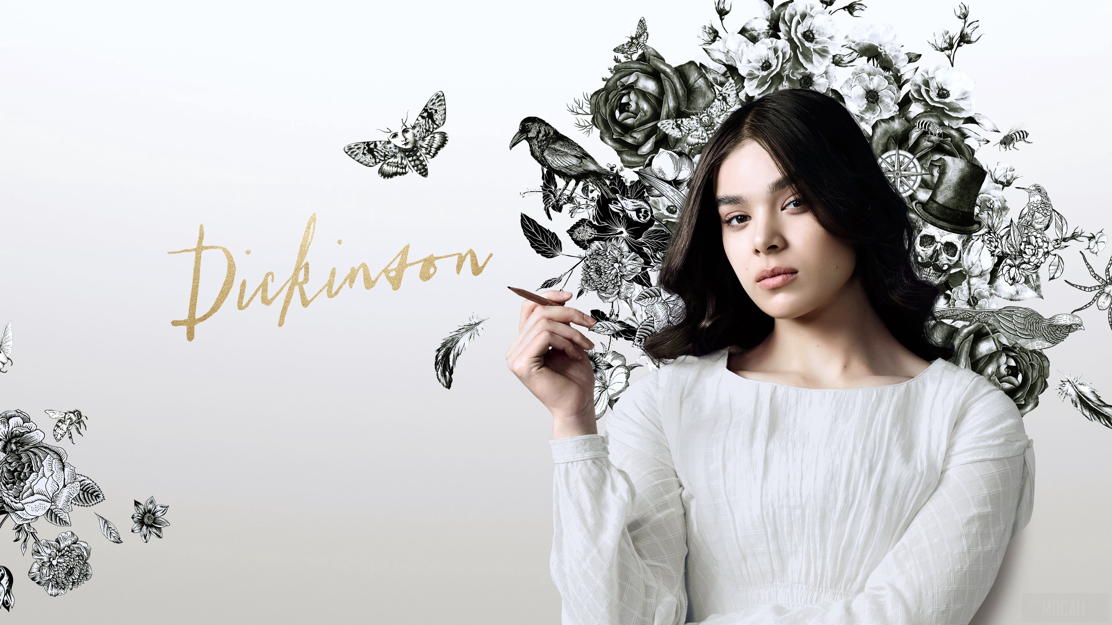 Hailee Steinfeld as Dickinson in Dickinson 4K HD Wallpaper