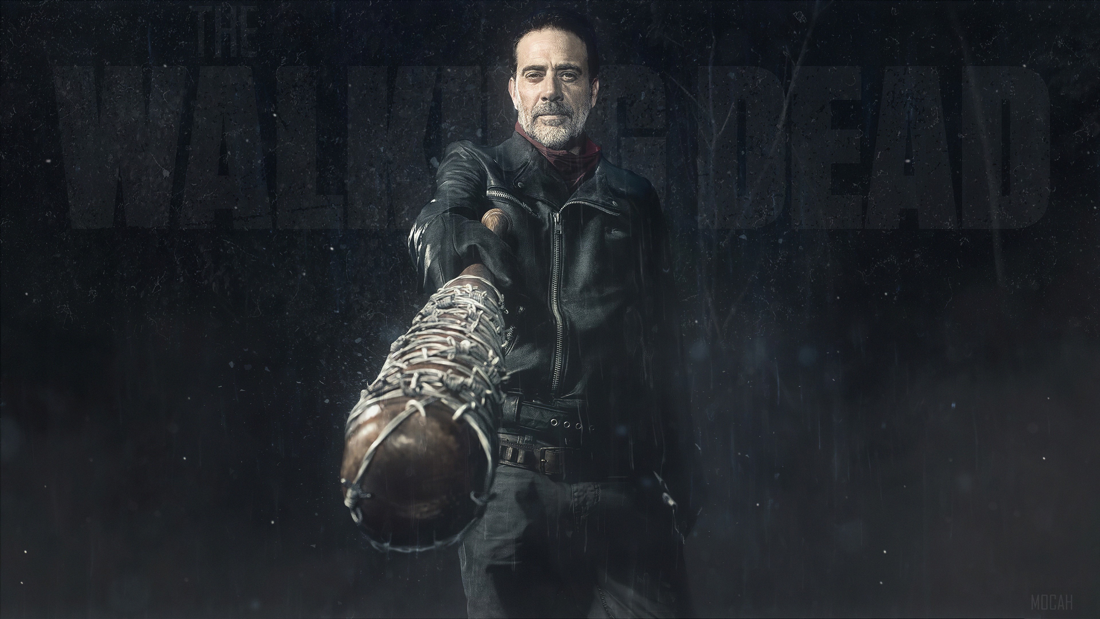 Negan from The Walking Dead 4K HD Wallpaper