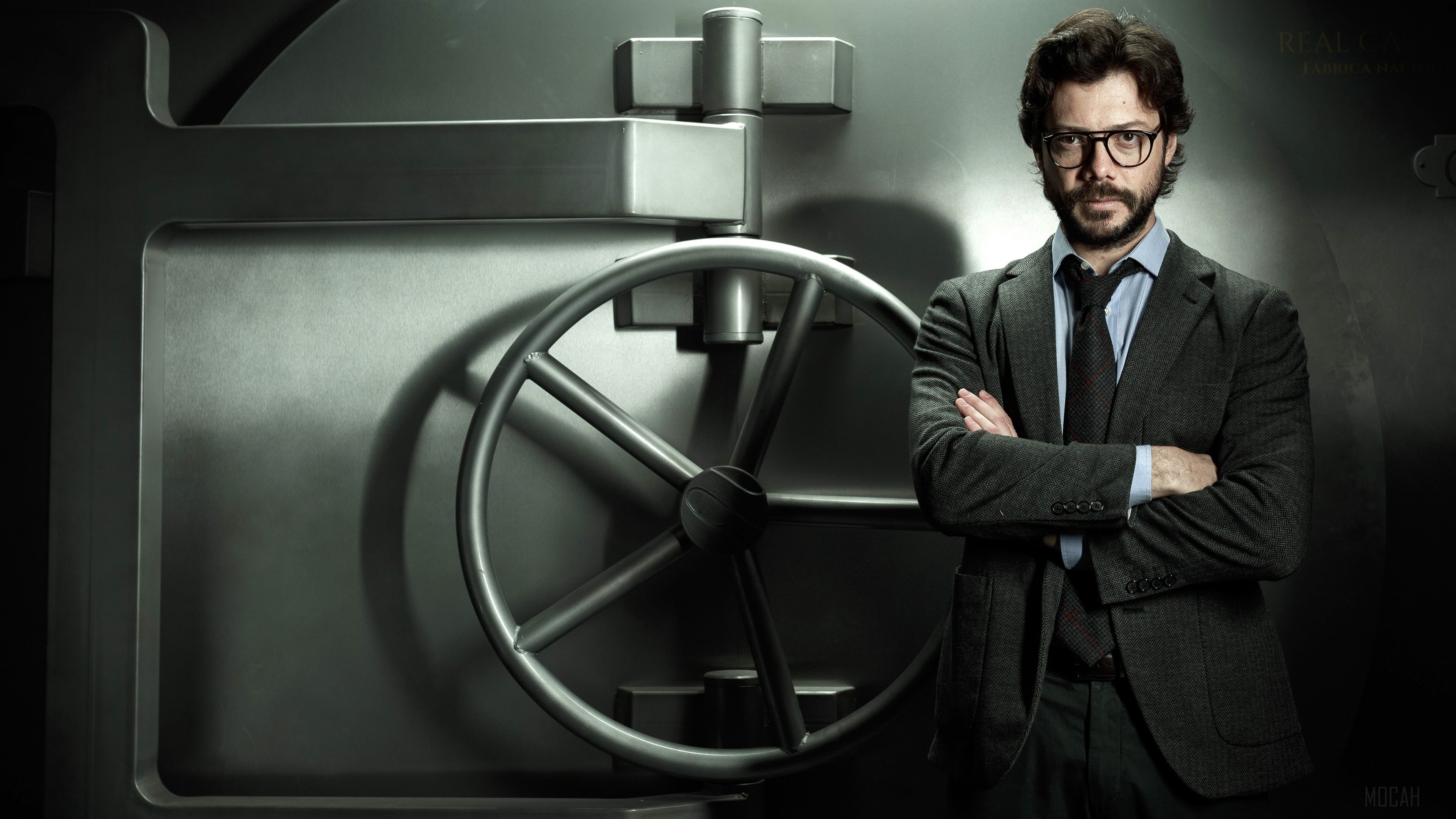 Professor from Money Heist 4K HD Wallpaper