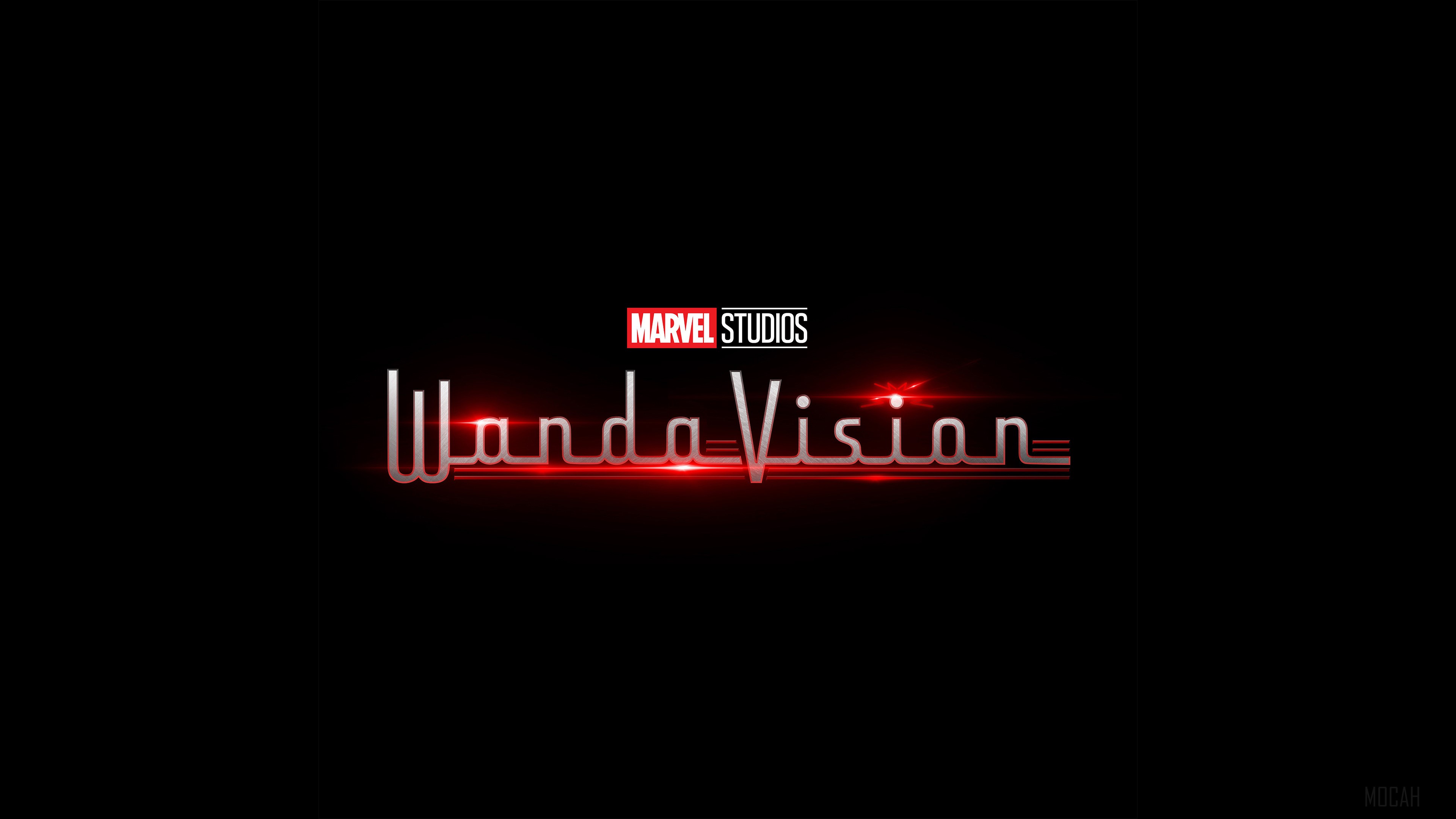WandaVision Marvel Studios Logo 4K HD Wallpaper