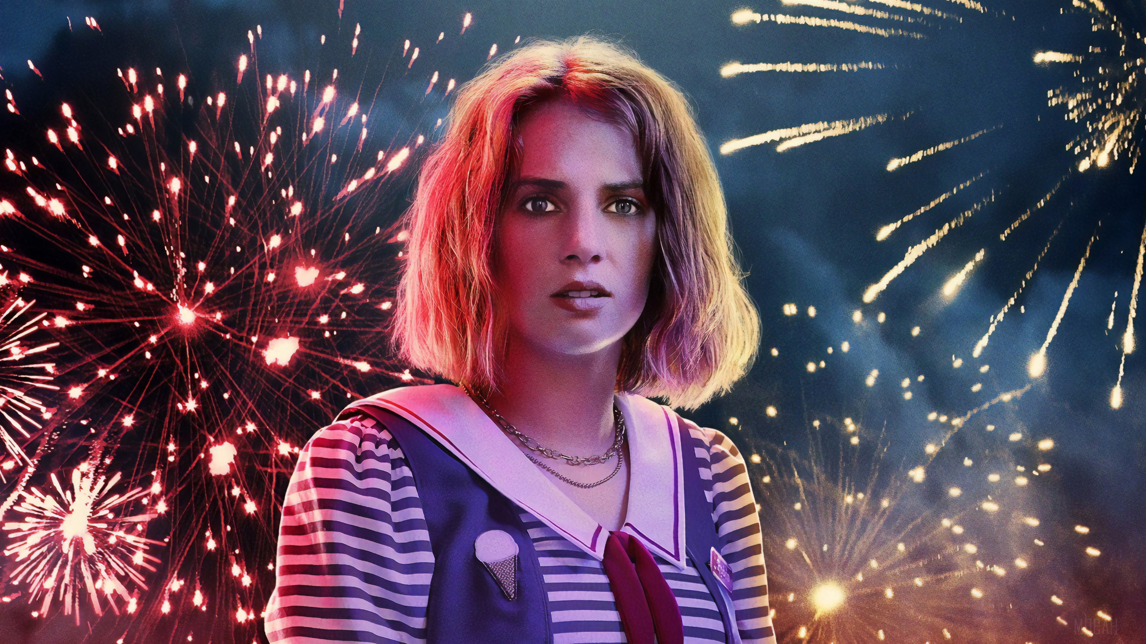 Robin from Stranger Things 4K HD Wallpaper