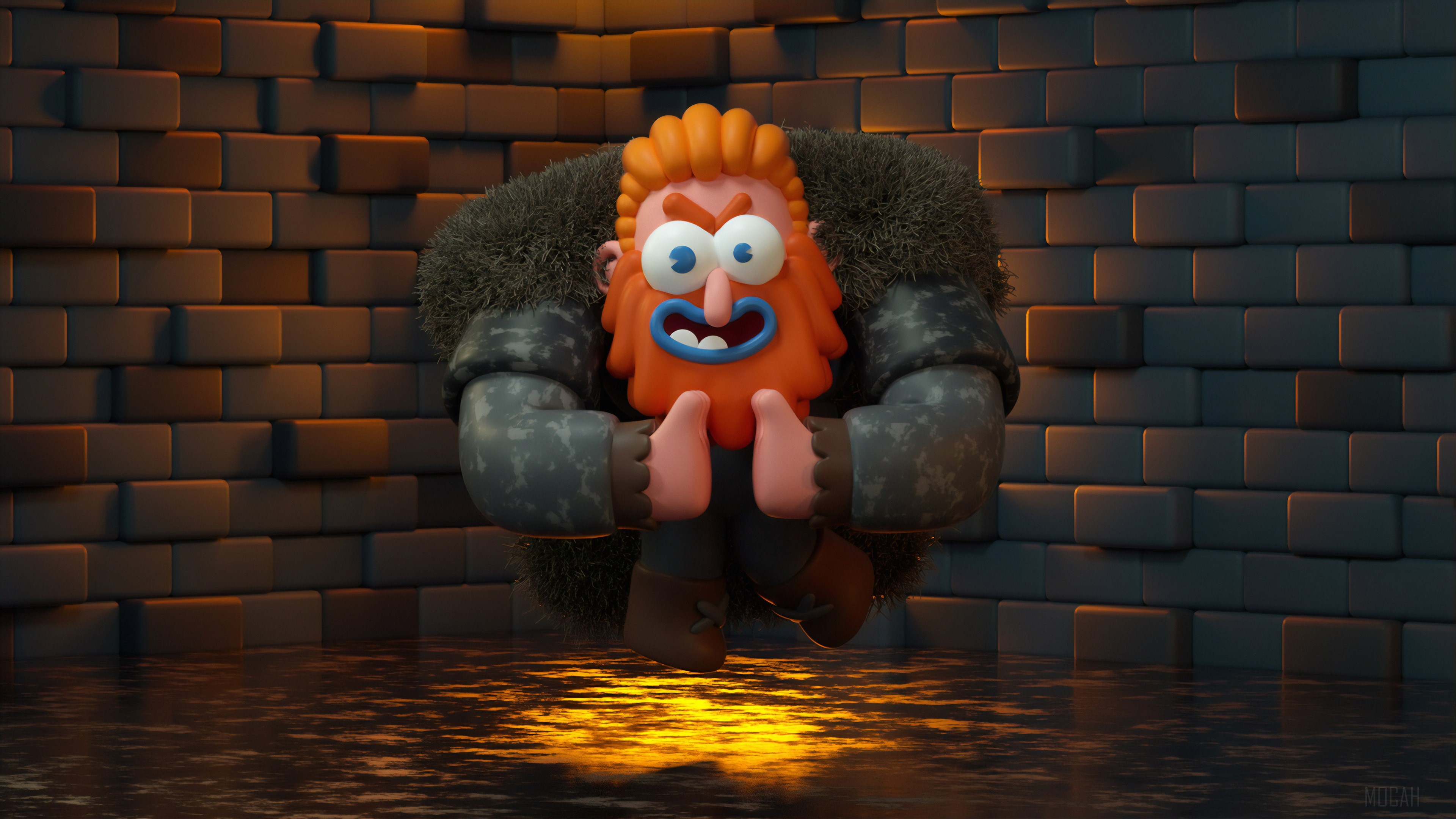 Cartoon character from Game of Thrones 4K HD Wallpaper