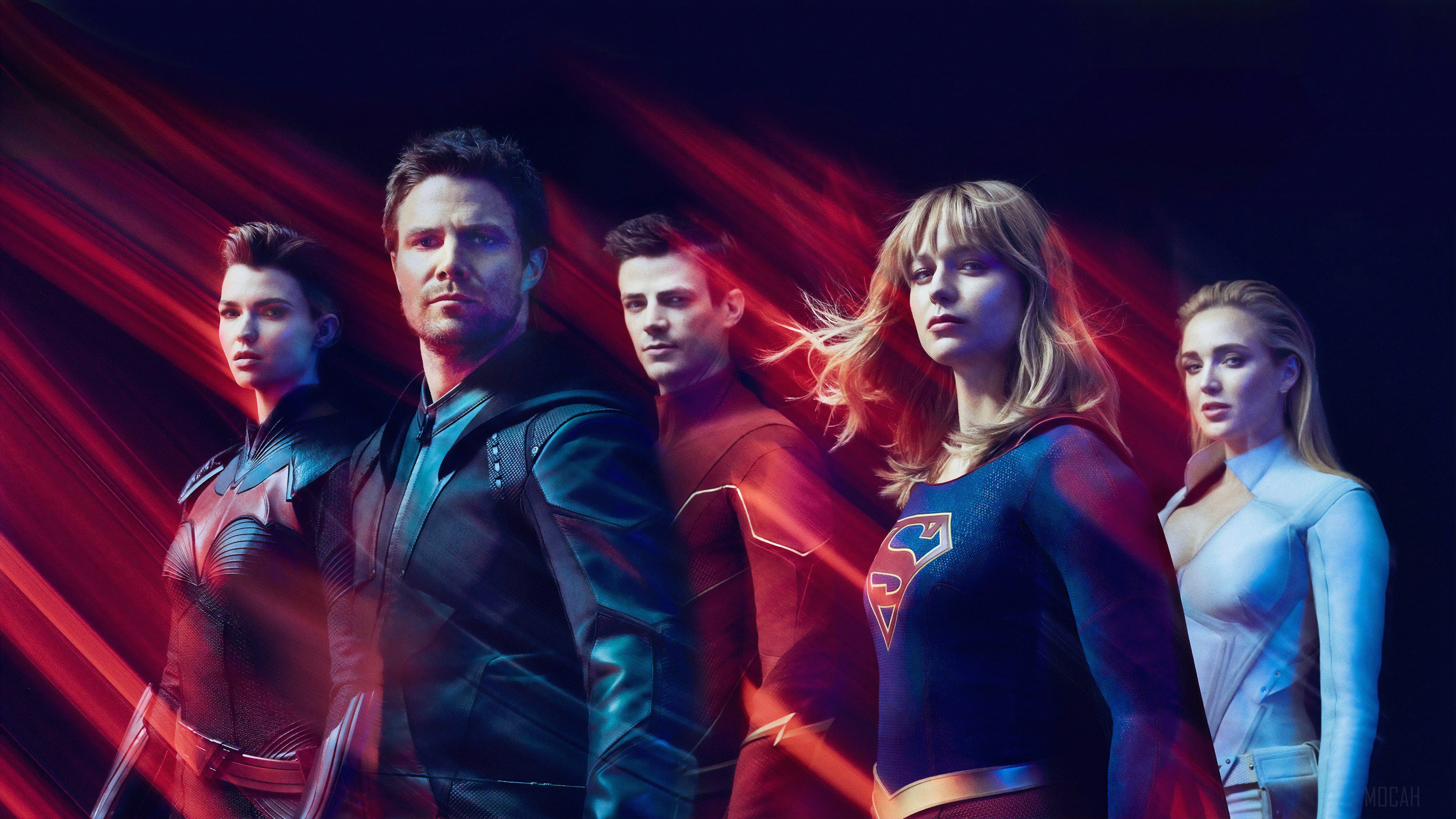 DC CW Superheroes 4K HD Wallpaper