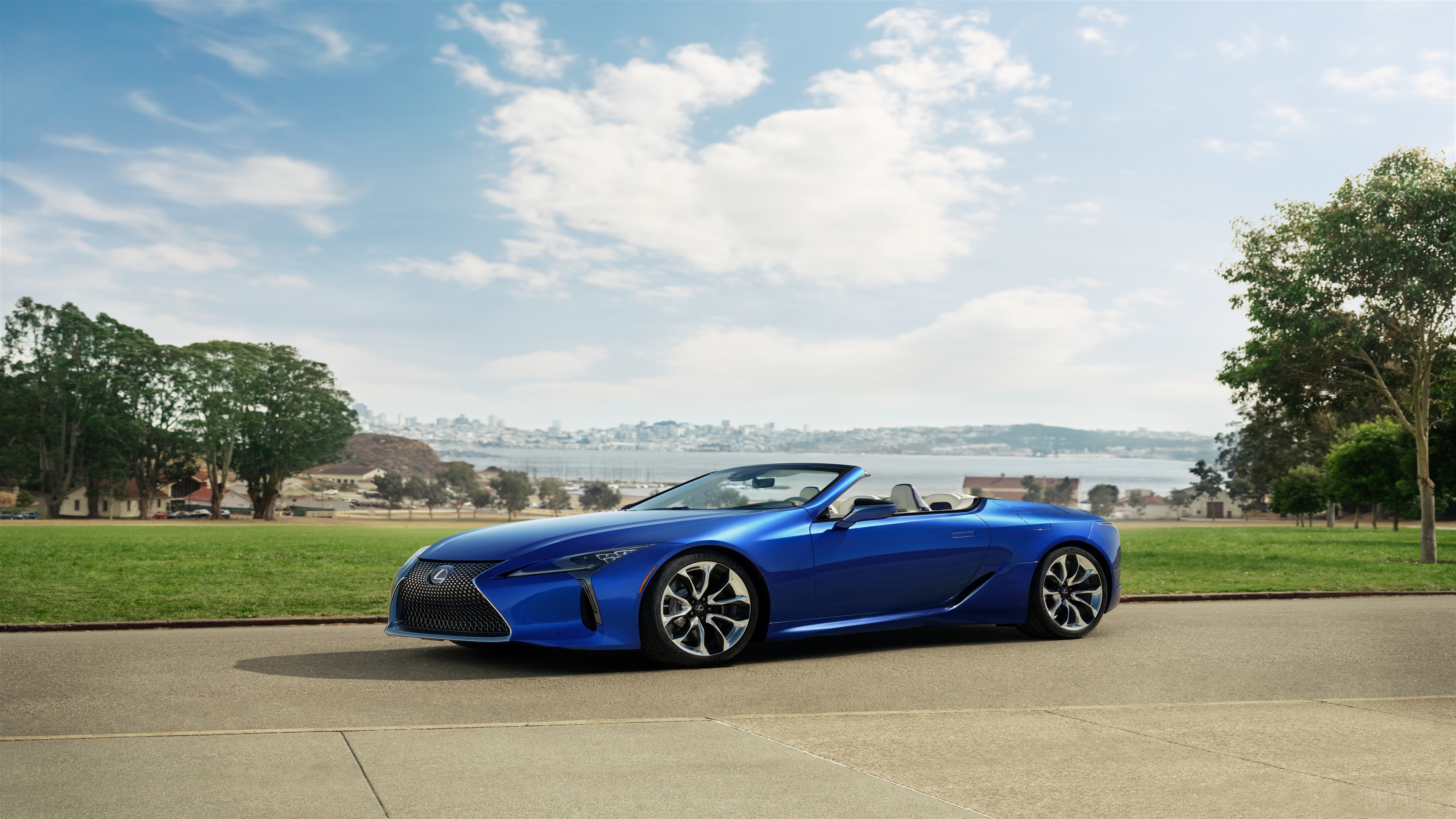 2021 Lexus LC 500 Convertible HD Wallpaper