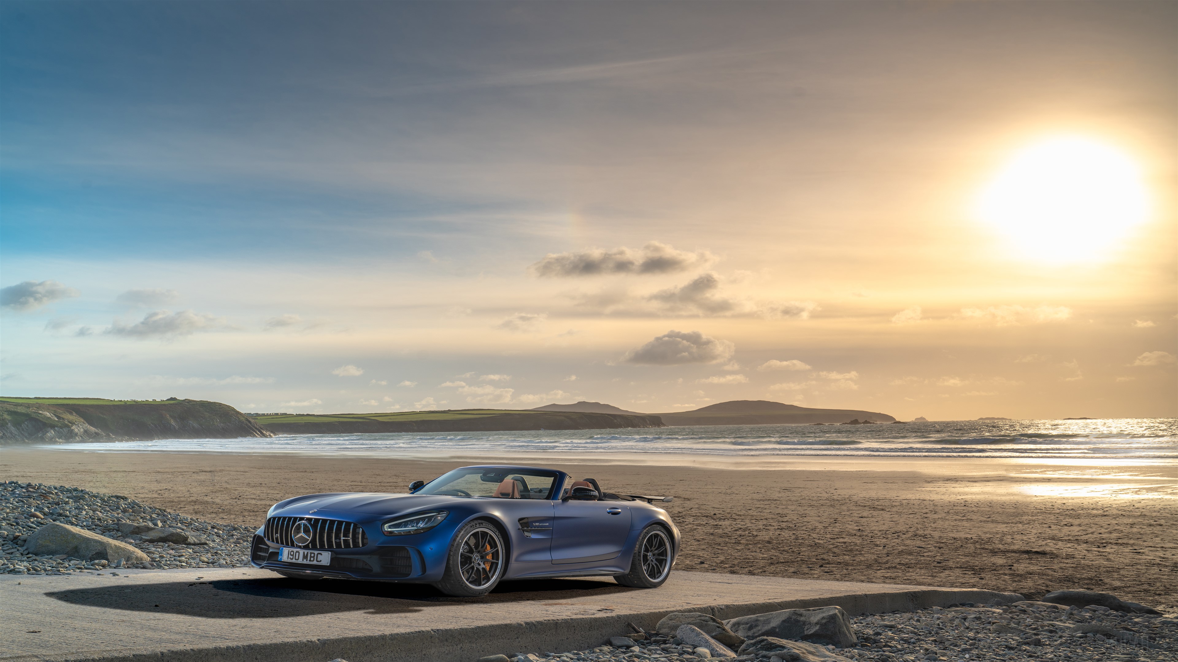 2019 Mercedes AMG GT R Roadster HD Wallpaper