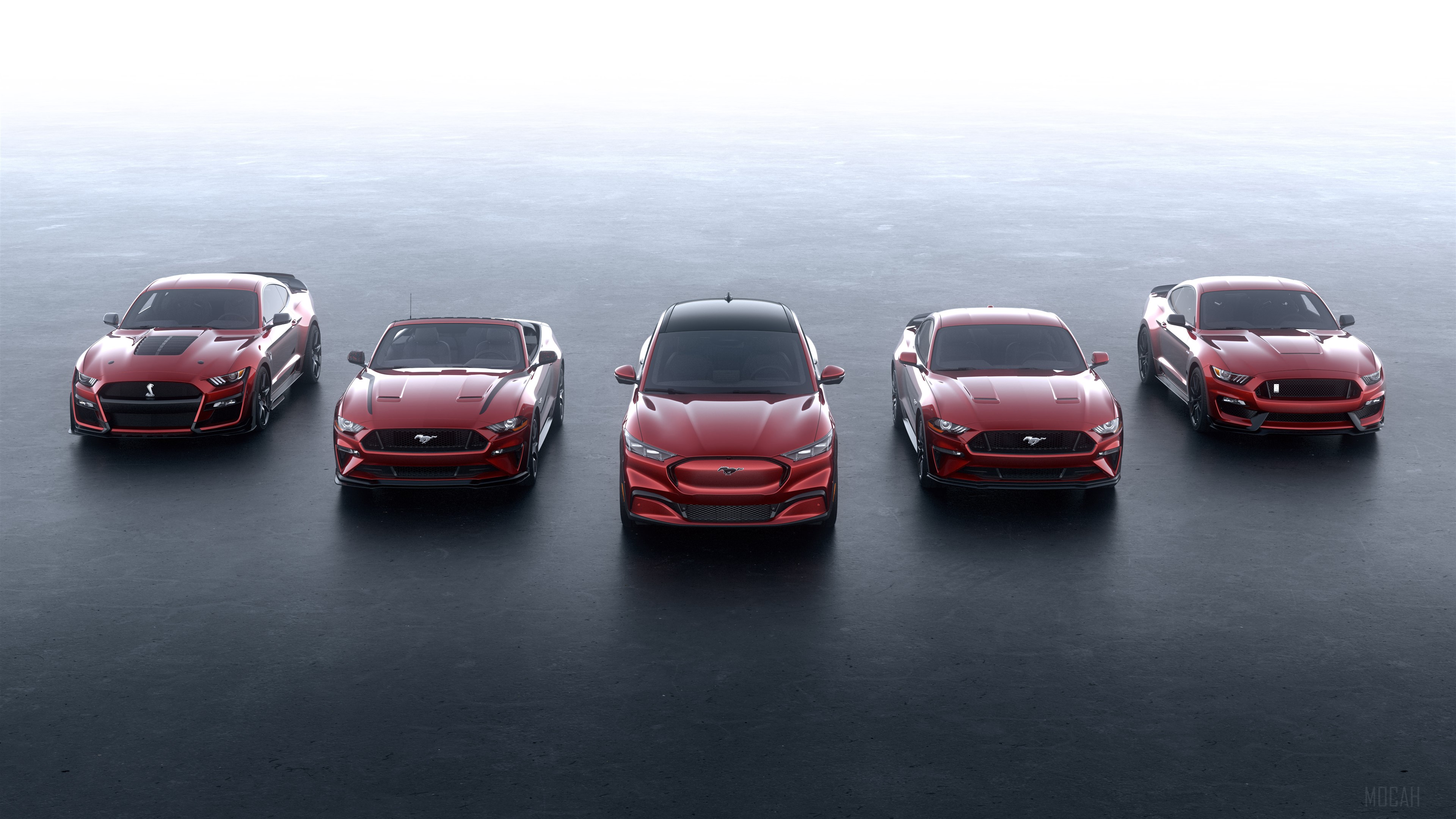 Ford Mustang Variants HD Wallpaper