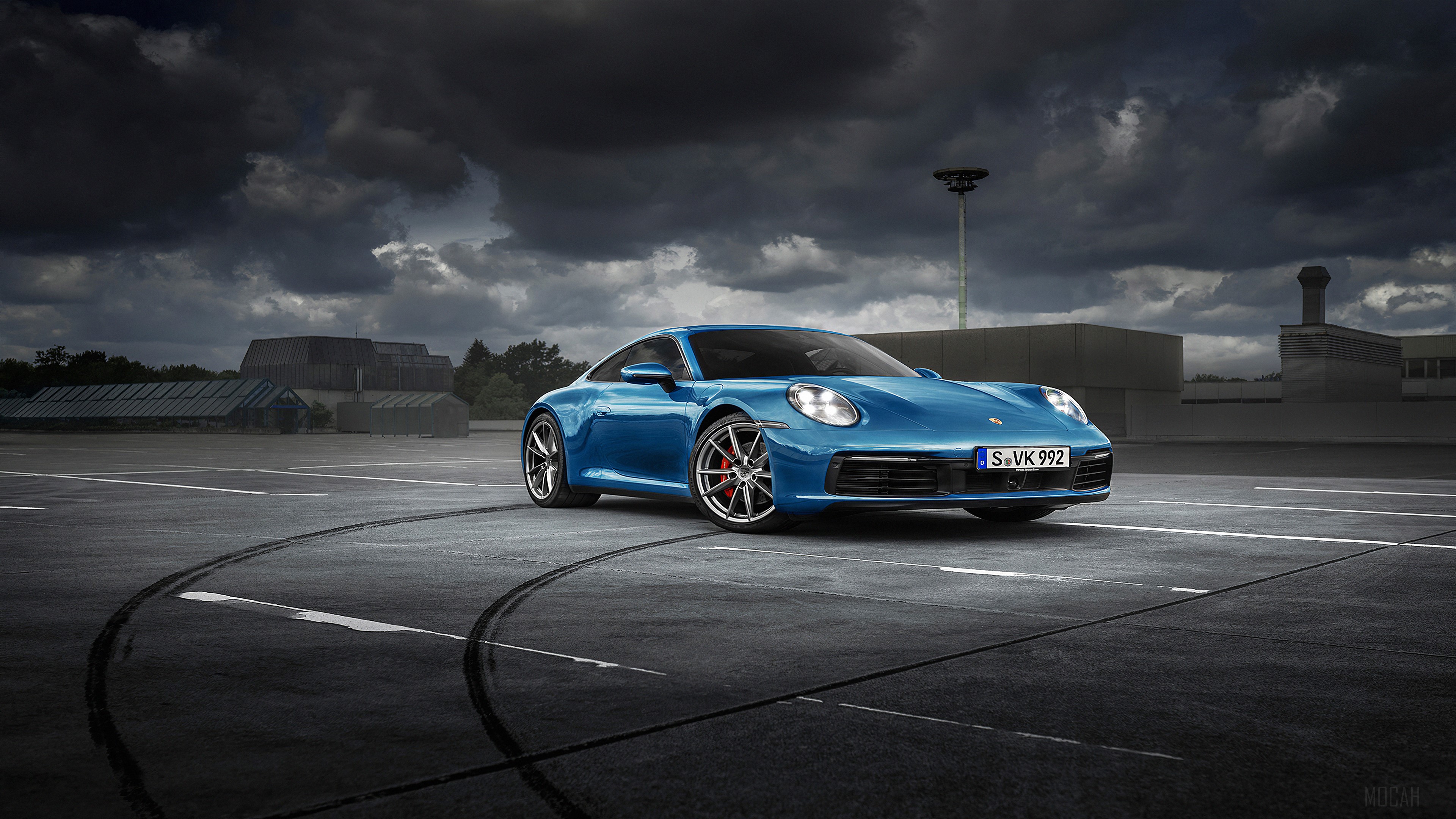 Porsche 911 Carrera 4S 4K HD Wallpaper