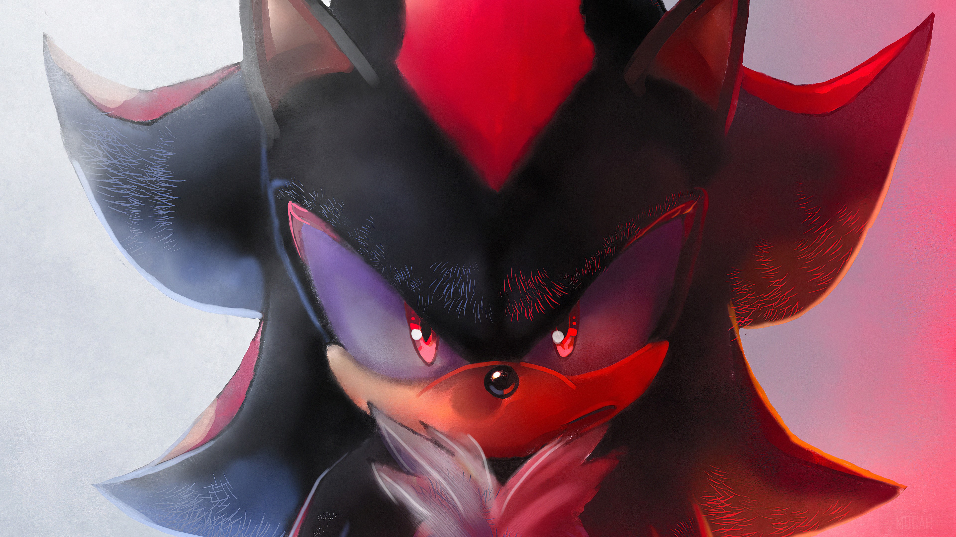 Shadow the Hedgehog from Sonic The Hedgehog 4K HD Wallpaper