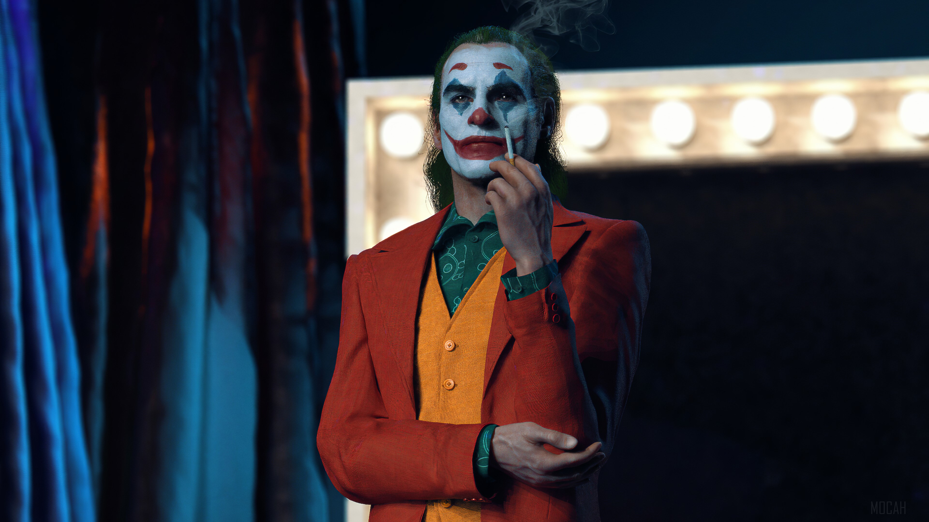 Joaquin Phoenix as Joker in 4K HD Wallpaper