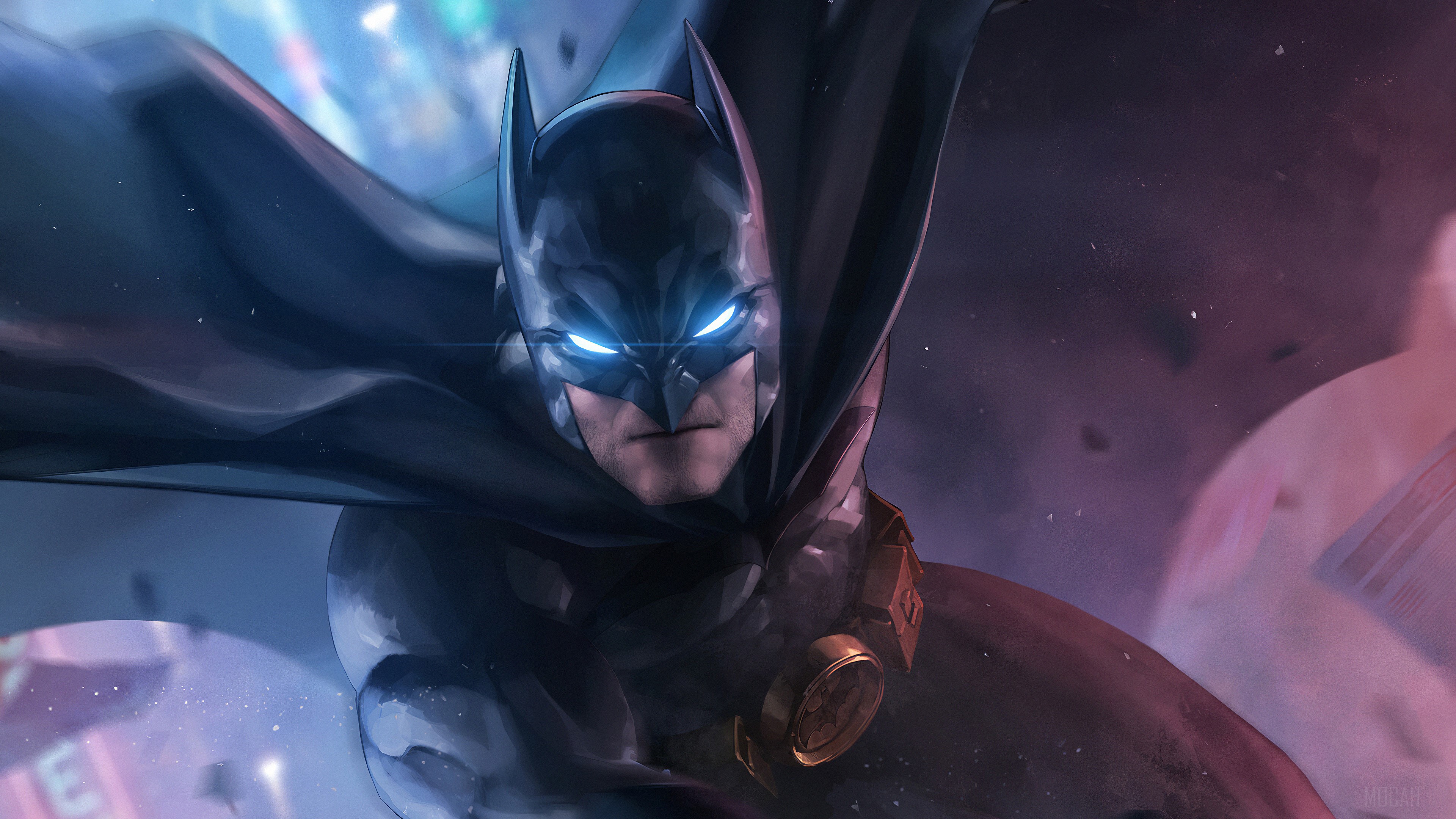 Batman from The Bat Coming 4K HD Wallpaper