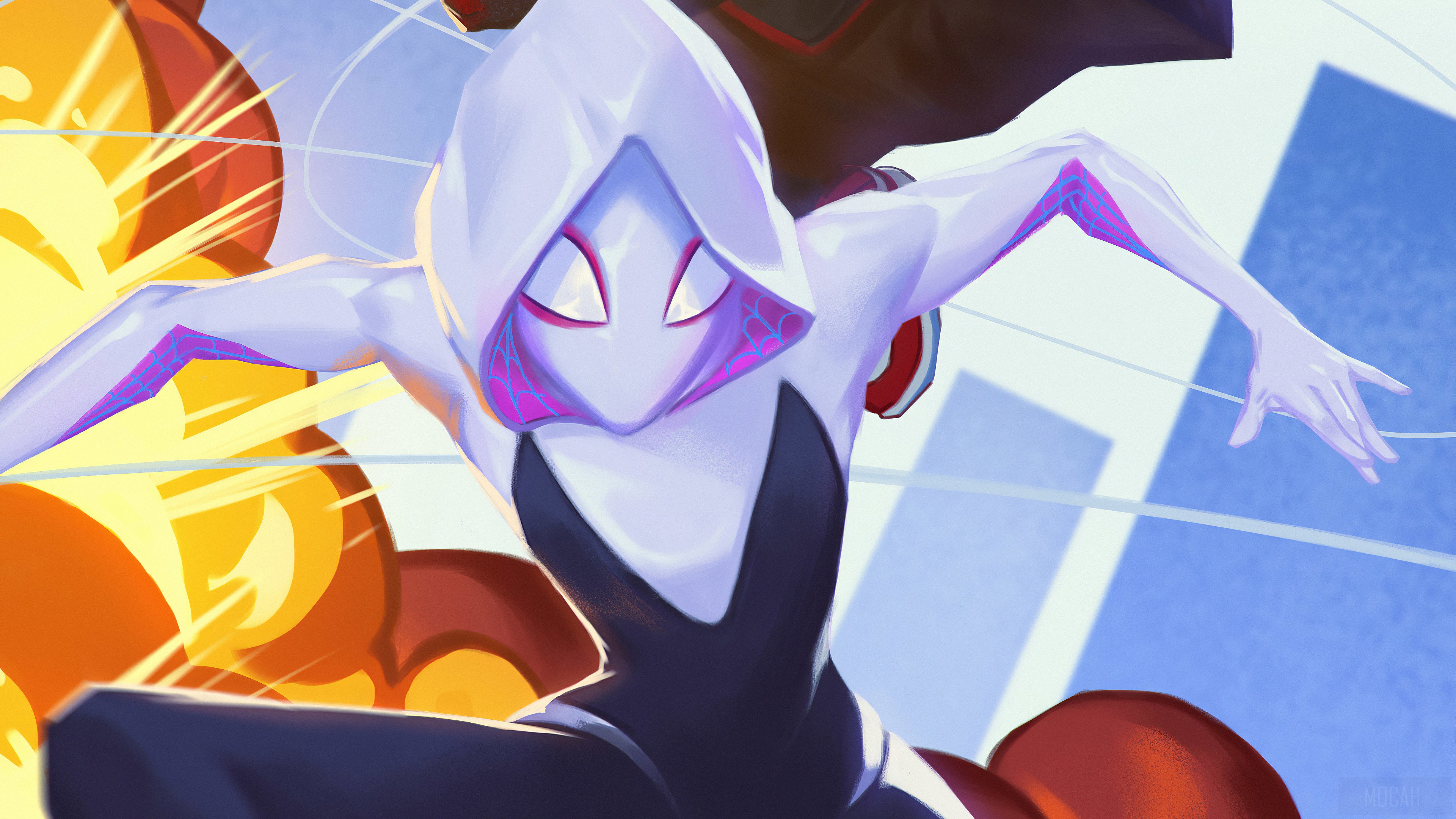 Gwen Stacy from Spider-Verse 4K HD Wallpaper