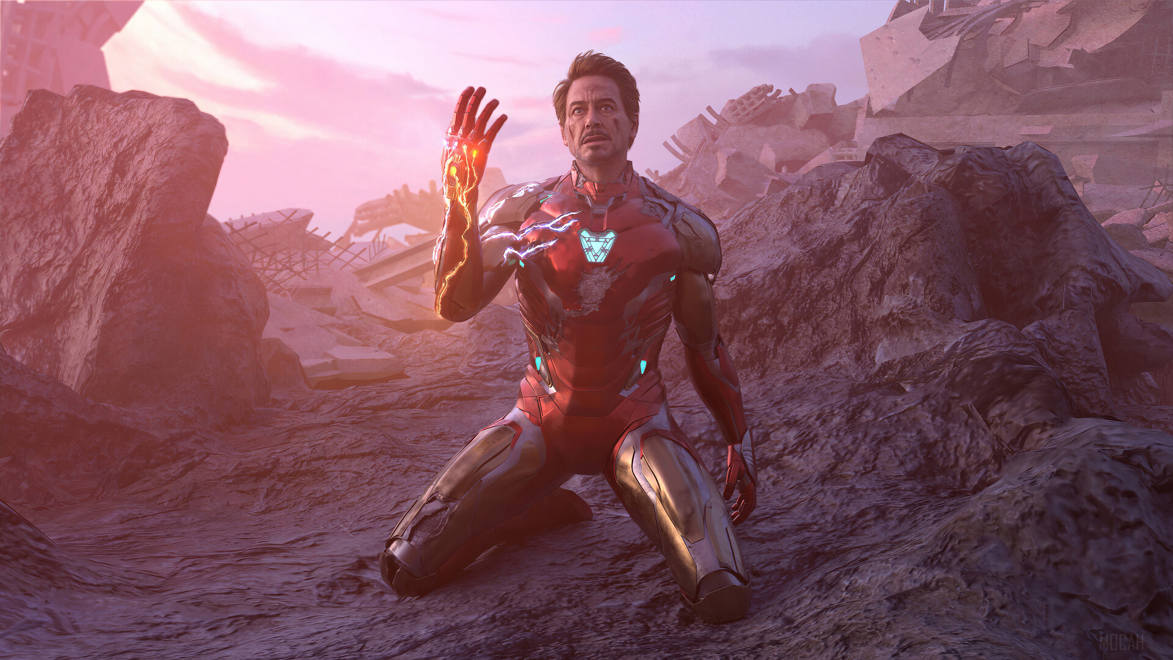 Iron Man from Marvel Cinematic Universe 4K HD Wallpaper