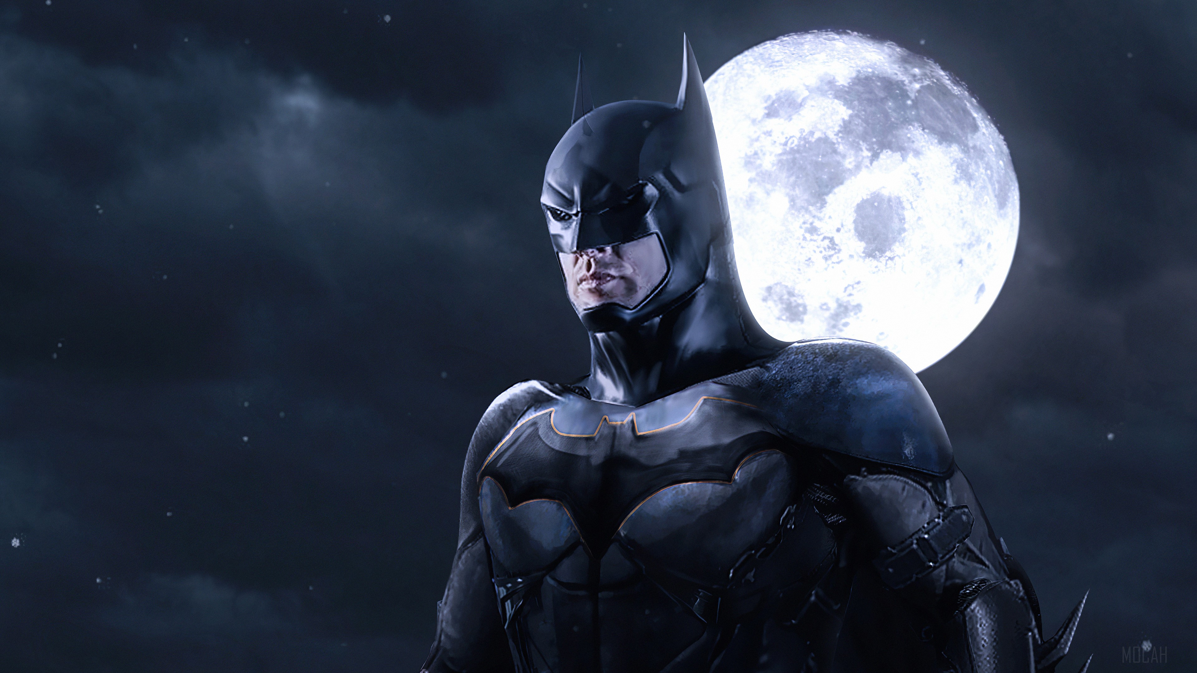 Batman from Dark Knight Cons Art 4K HD Wallpaper