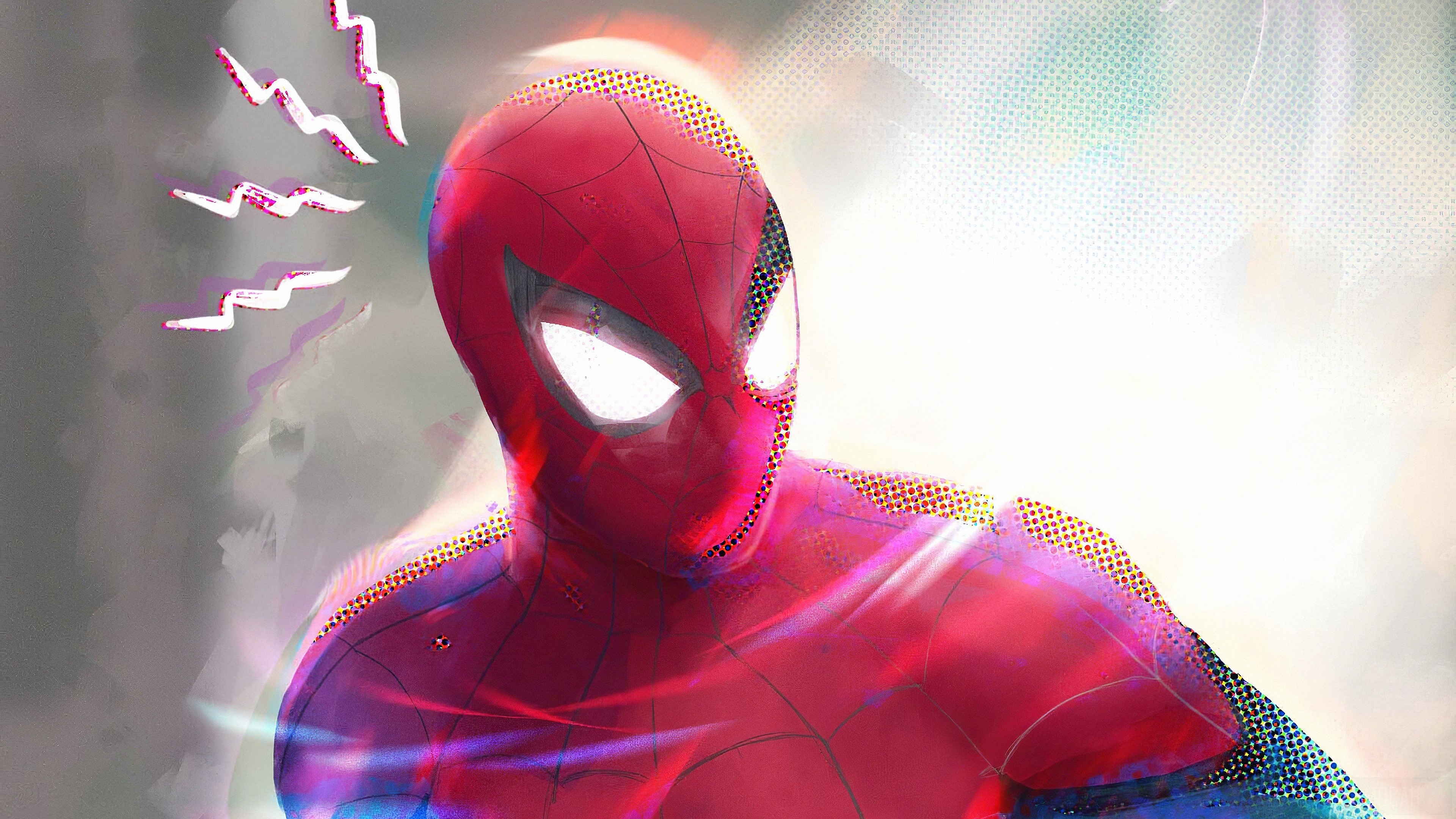 Spider-Man's Spider Sense 4K HD Wallpaper