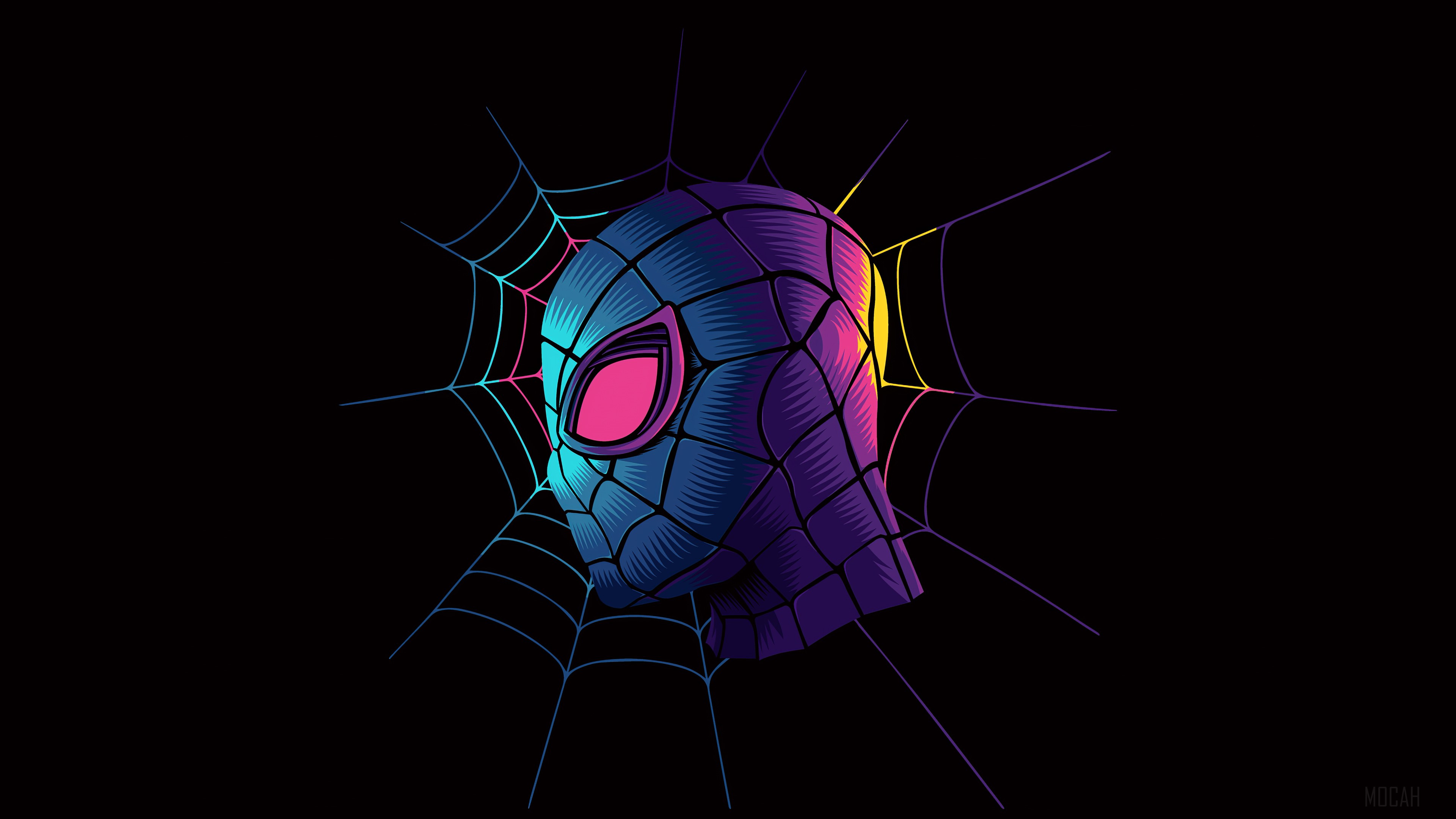 Spiderman Minimalist artwork HD Wallpaper