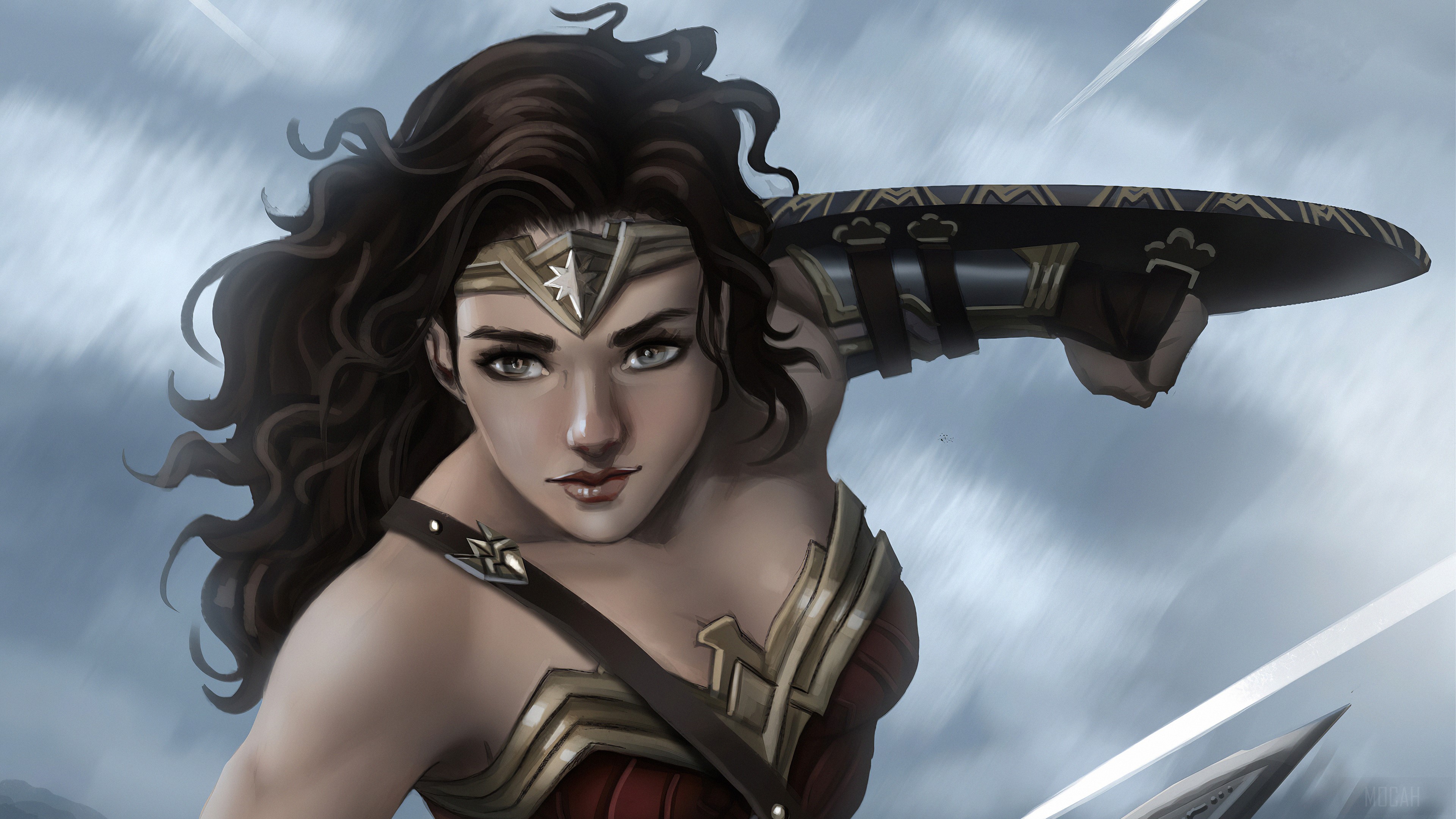 Wonder woman Fan Art HD Wallpaper
