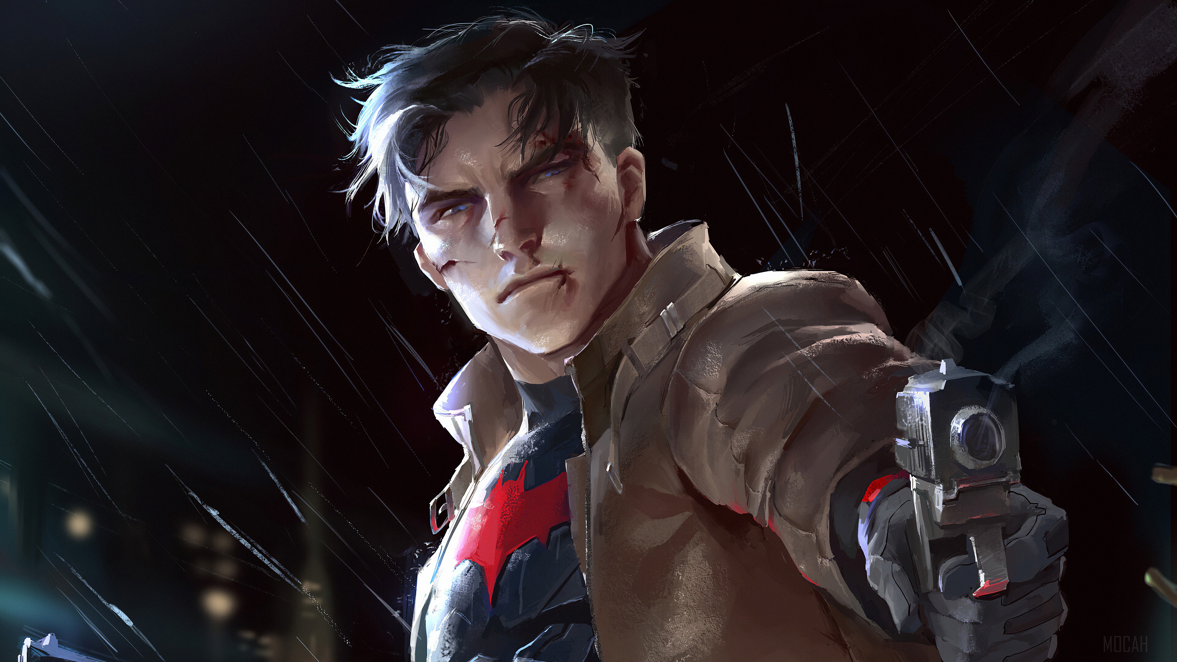 Red Hood from DC Comics HD Wallpaper