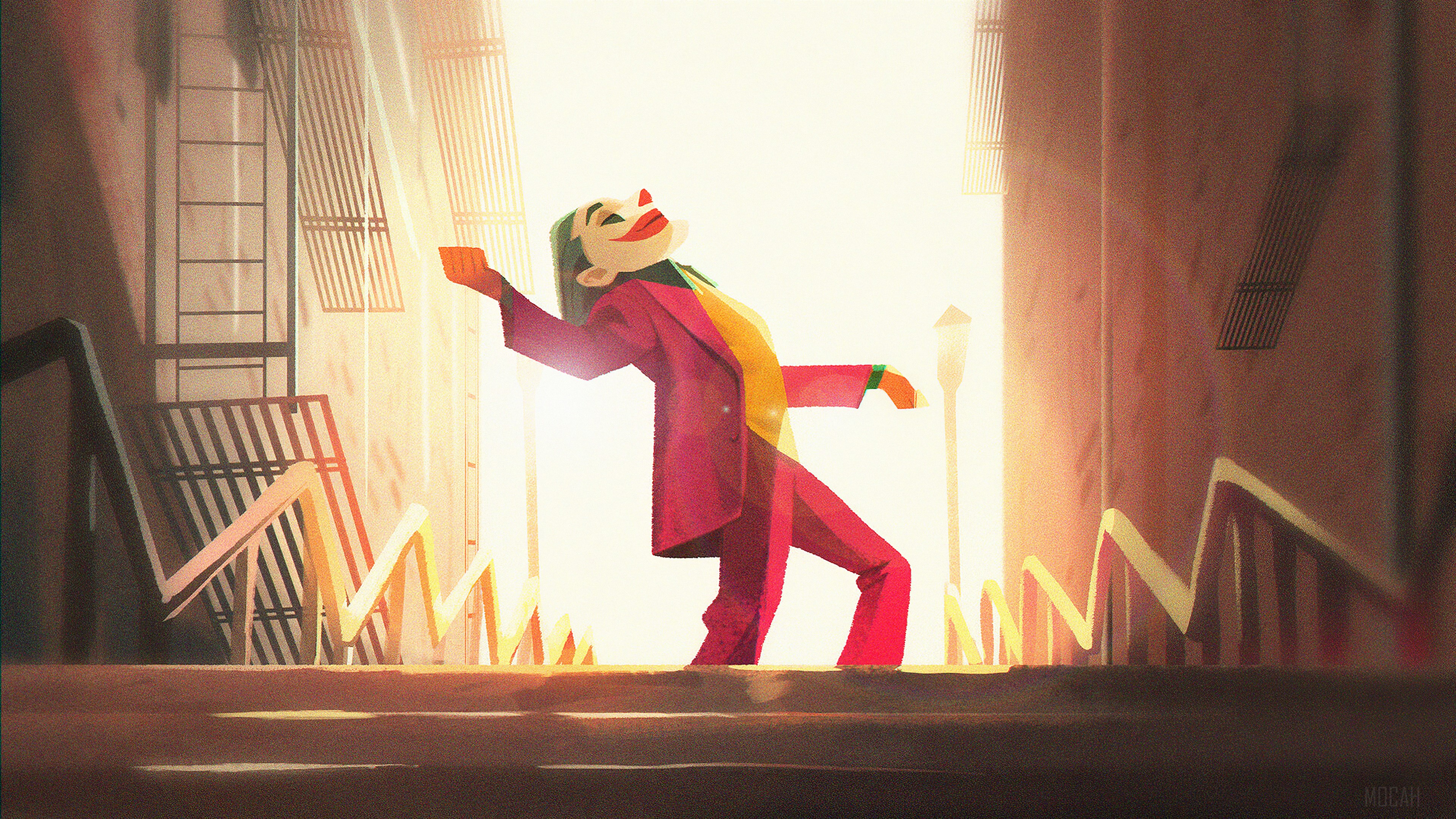 Joker Fan Art 4K HD Wallpaper
