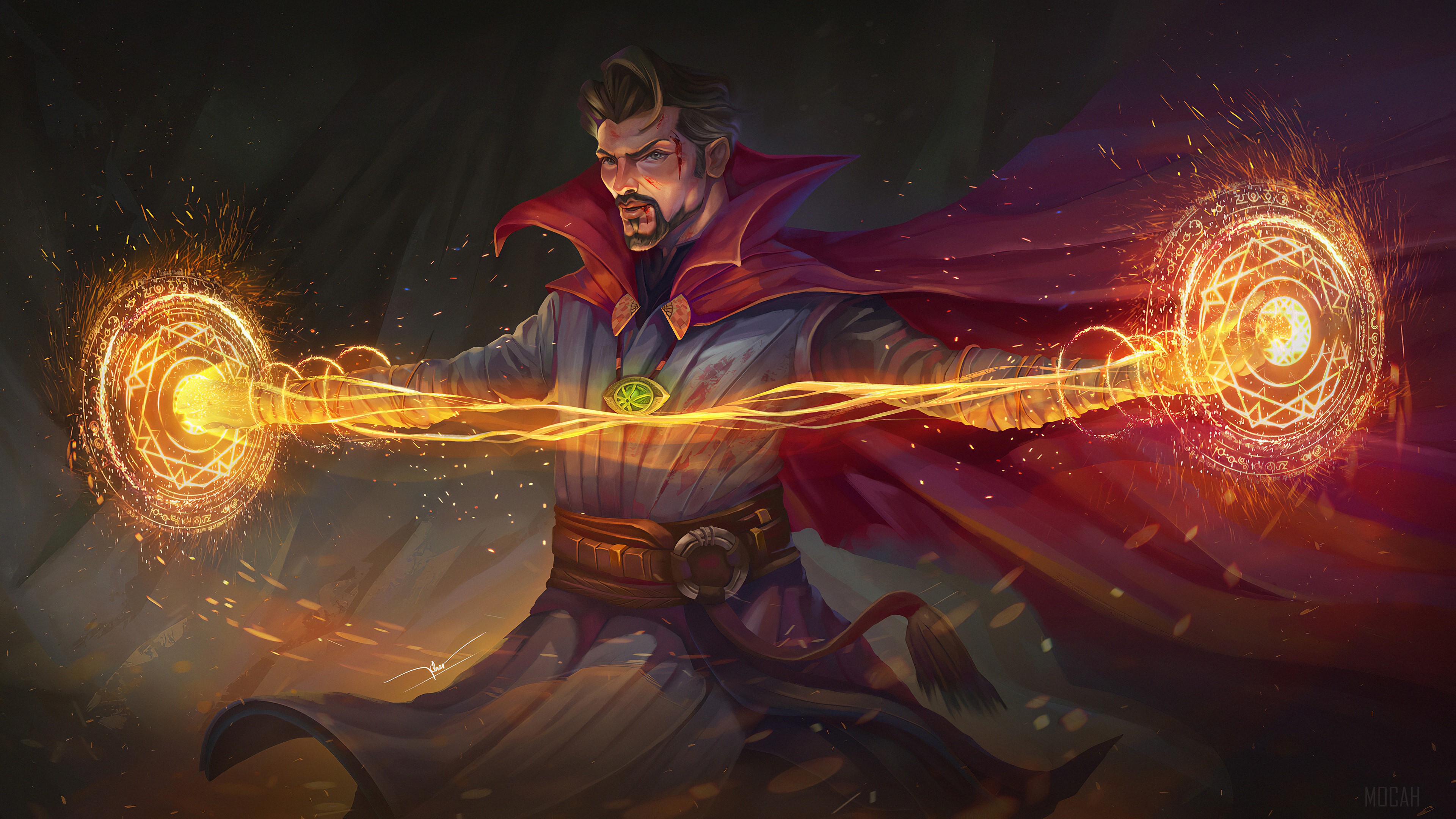 Doctor Strange Artwork HD Wallpaper