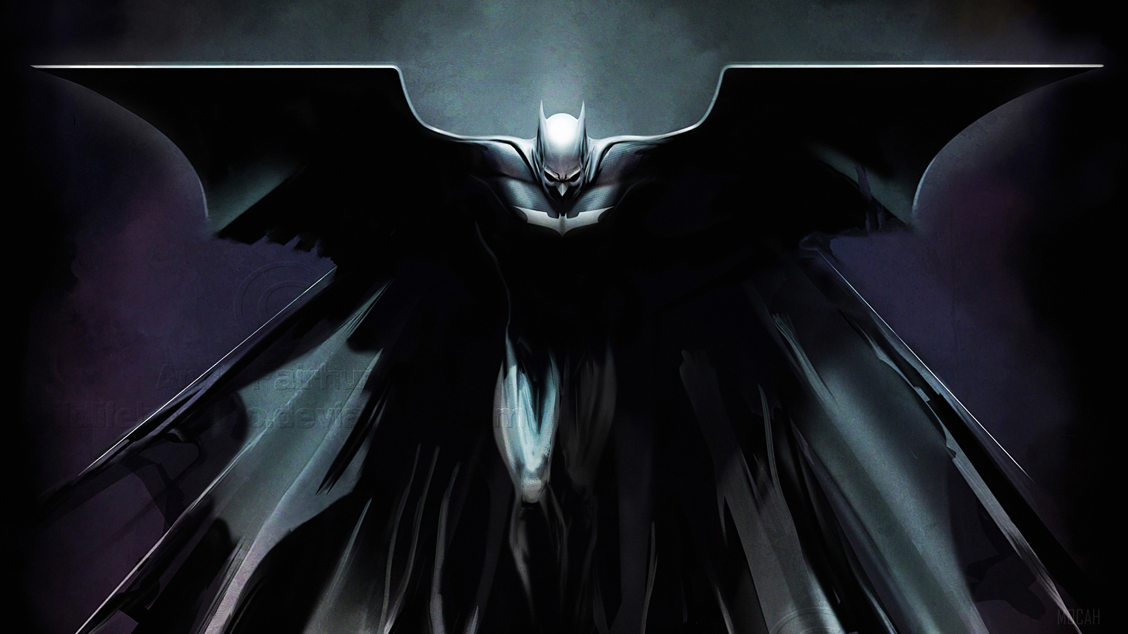 BatMan Dark Art HD Wallpaper