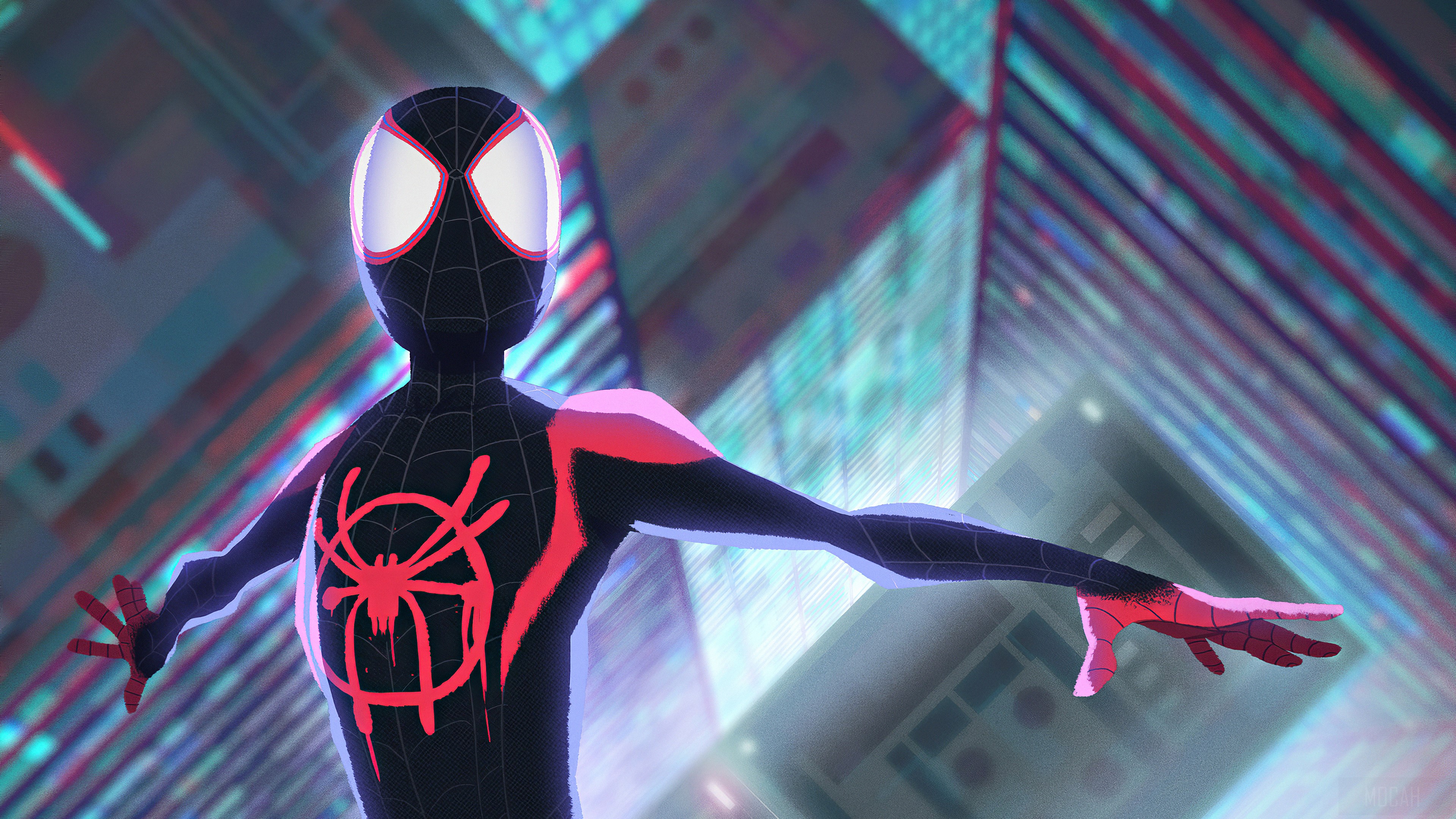 Miles Morales Spider-Man Artwork 4K HD Wallpaper