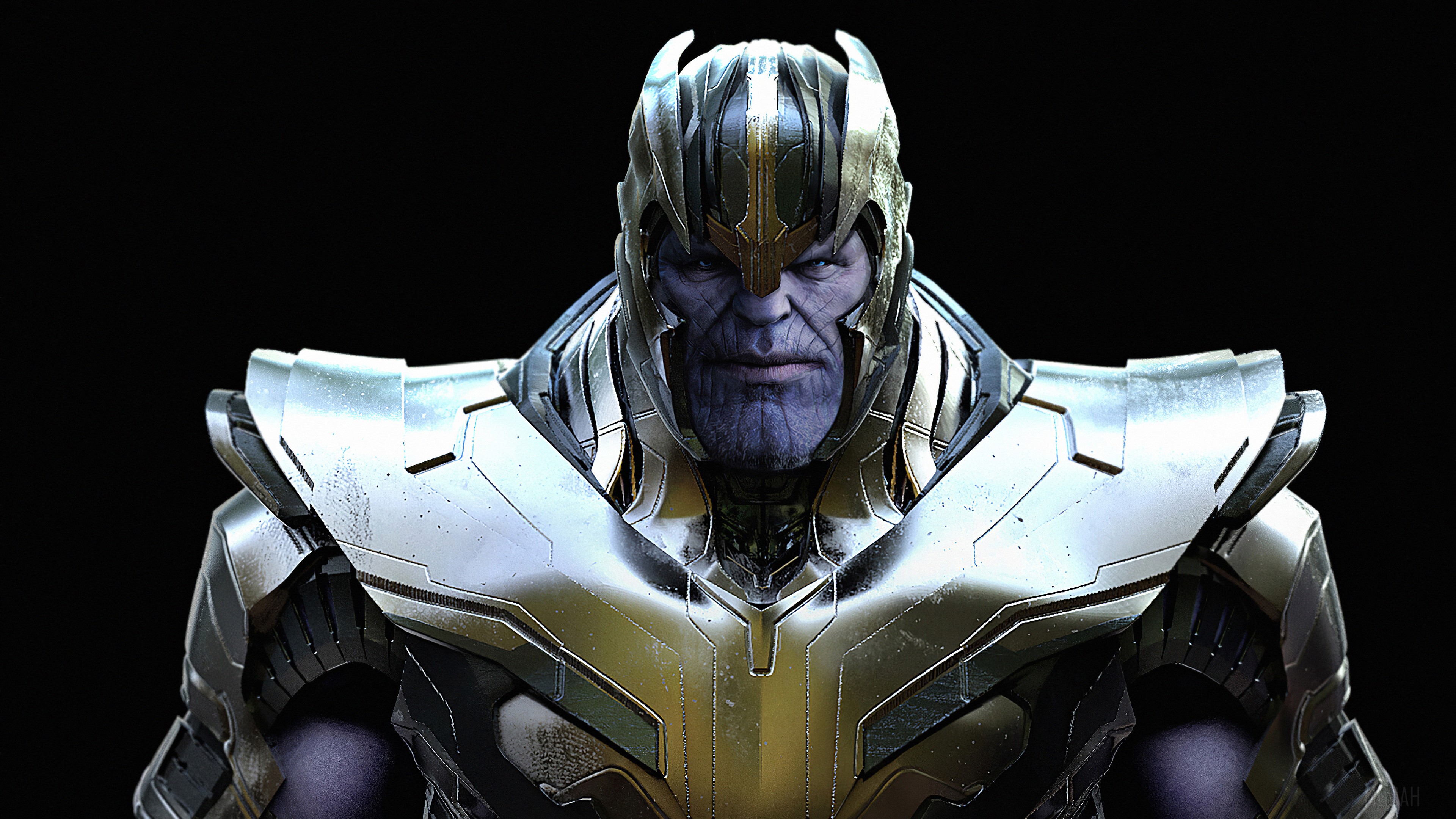 Thanos Artwork HD Wallpaper