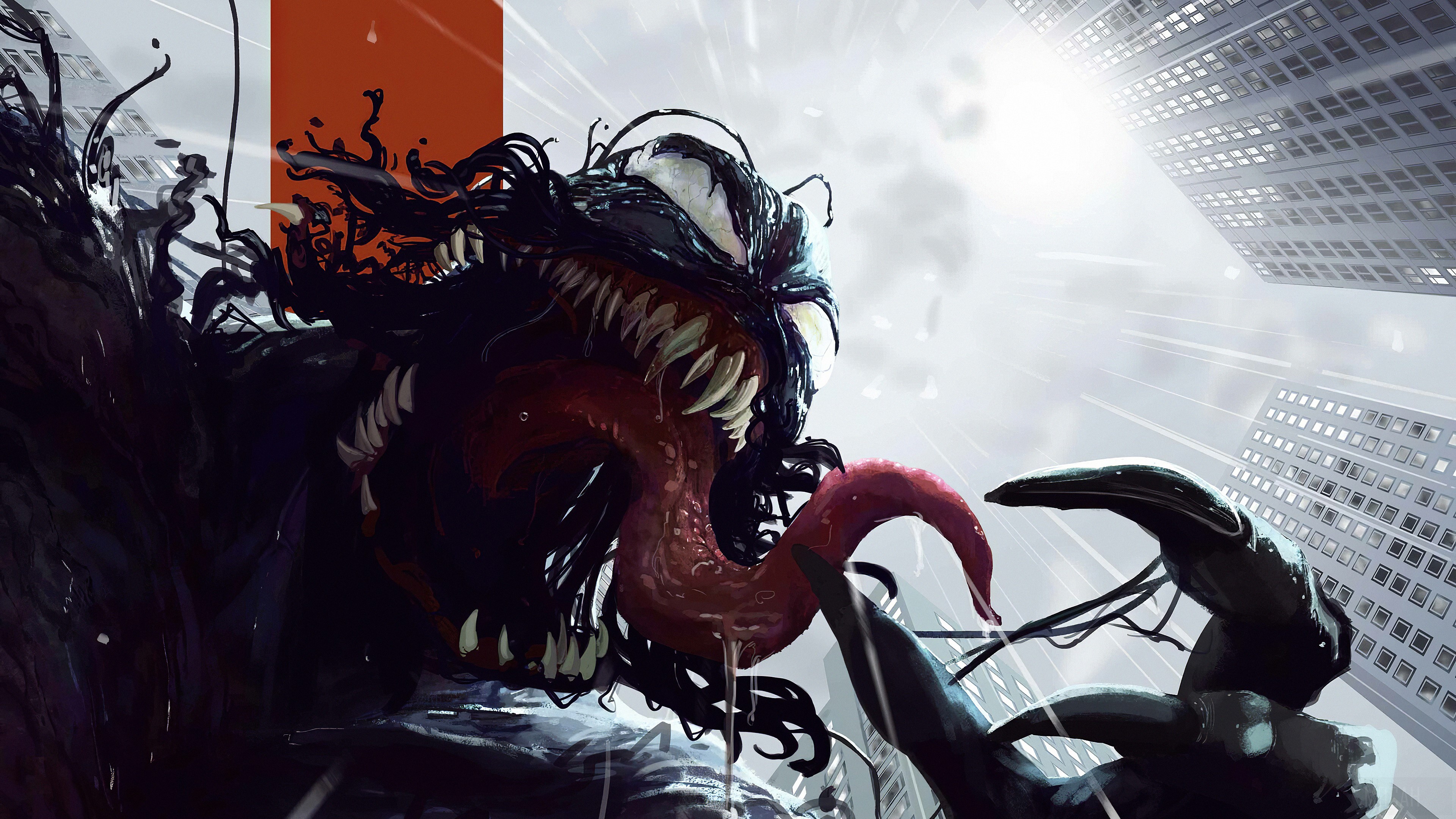 Venom from Marvel 4K HD Wallpaper