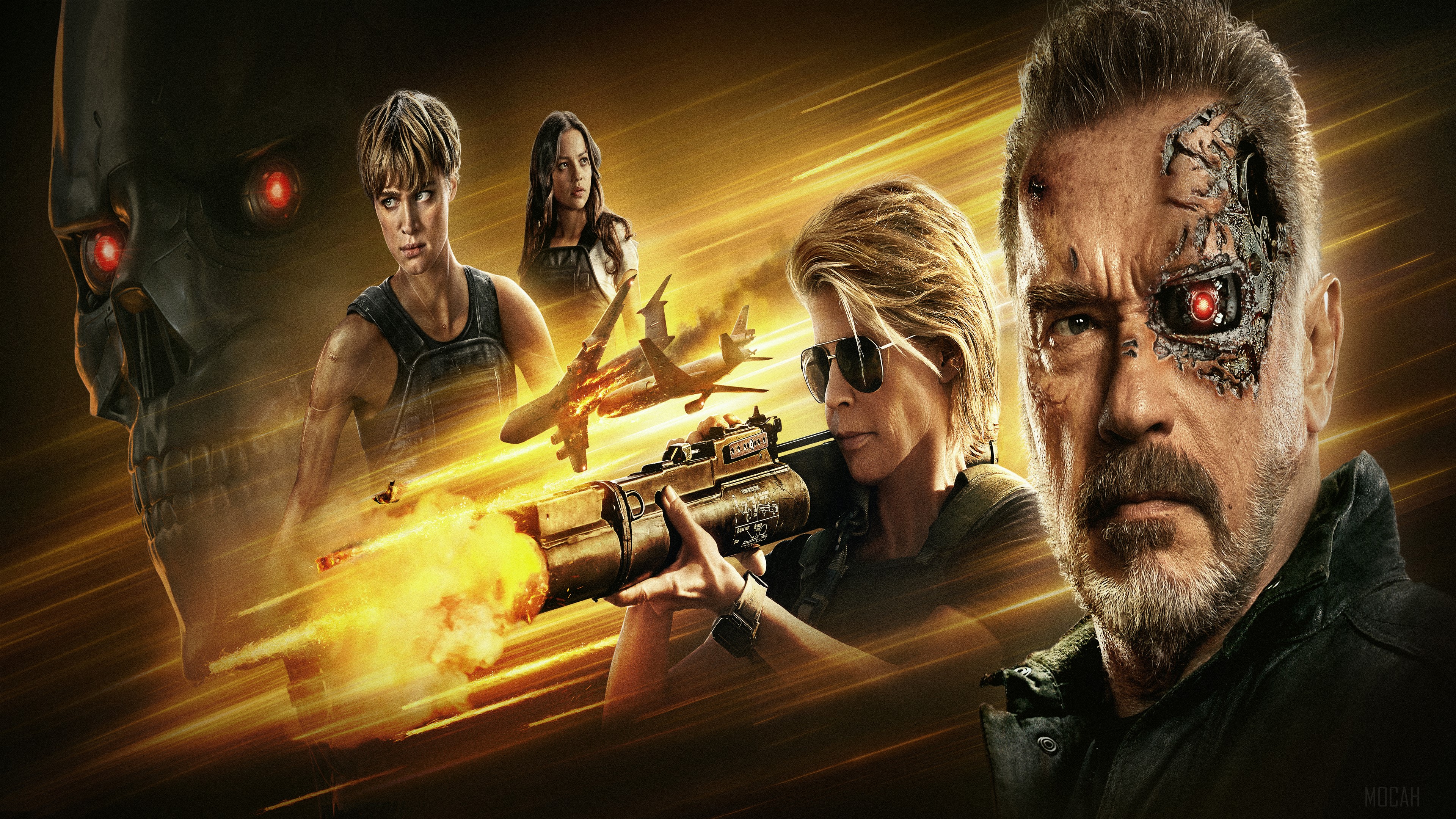 Terminator: Dark Fate 4K HD Wallpaper