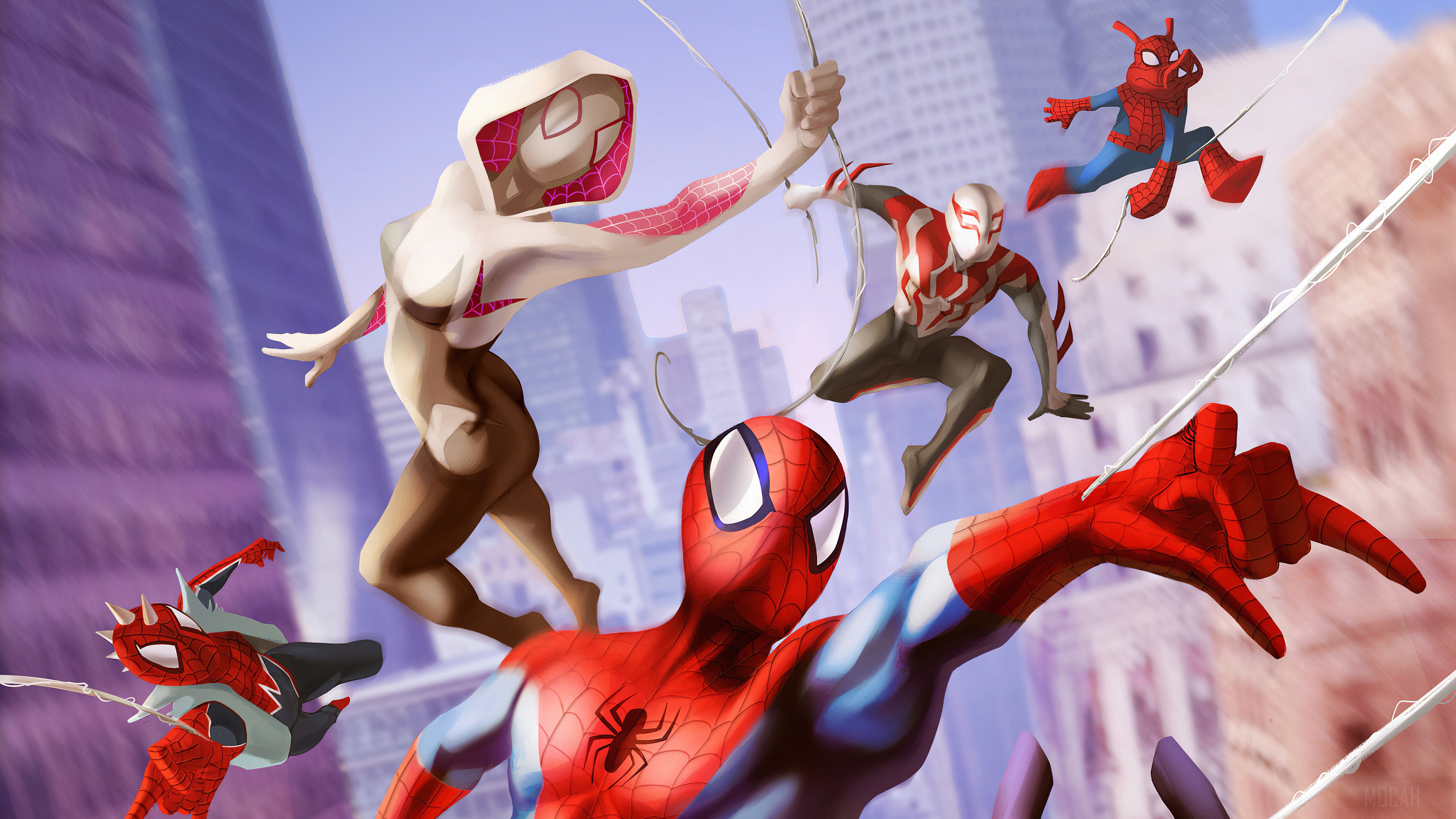 Spider-Man: Into the Spider-Verse 2 4K HD Wallpaper