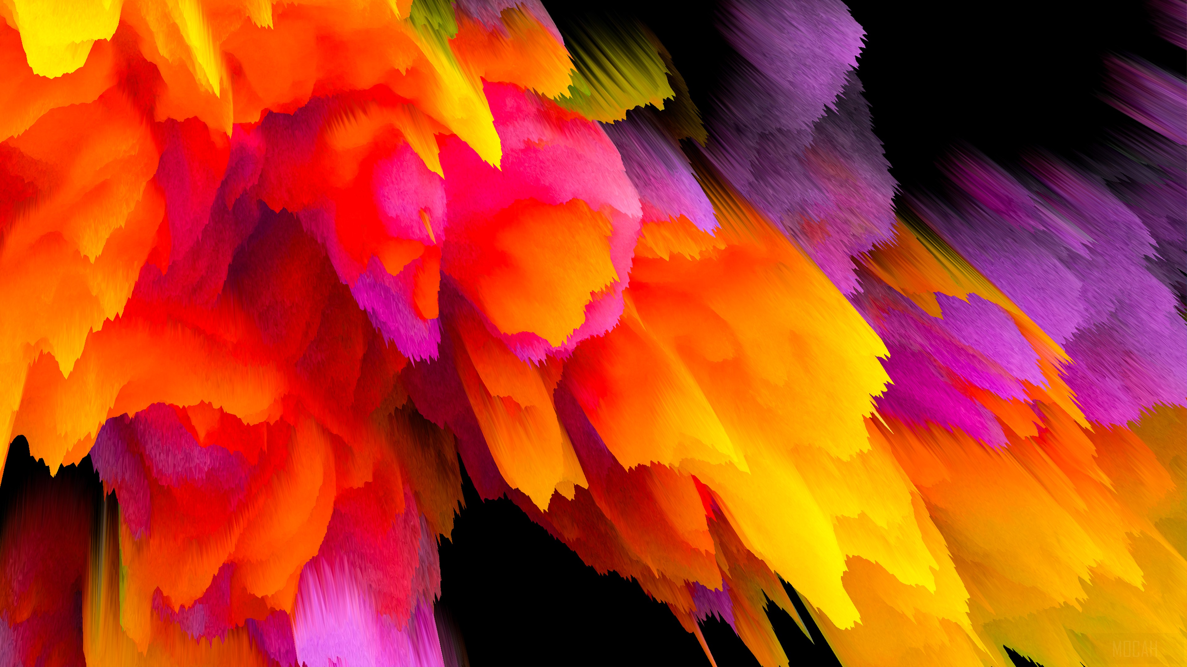 Abstract Dispersion 4K HD Wallpaper