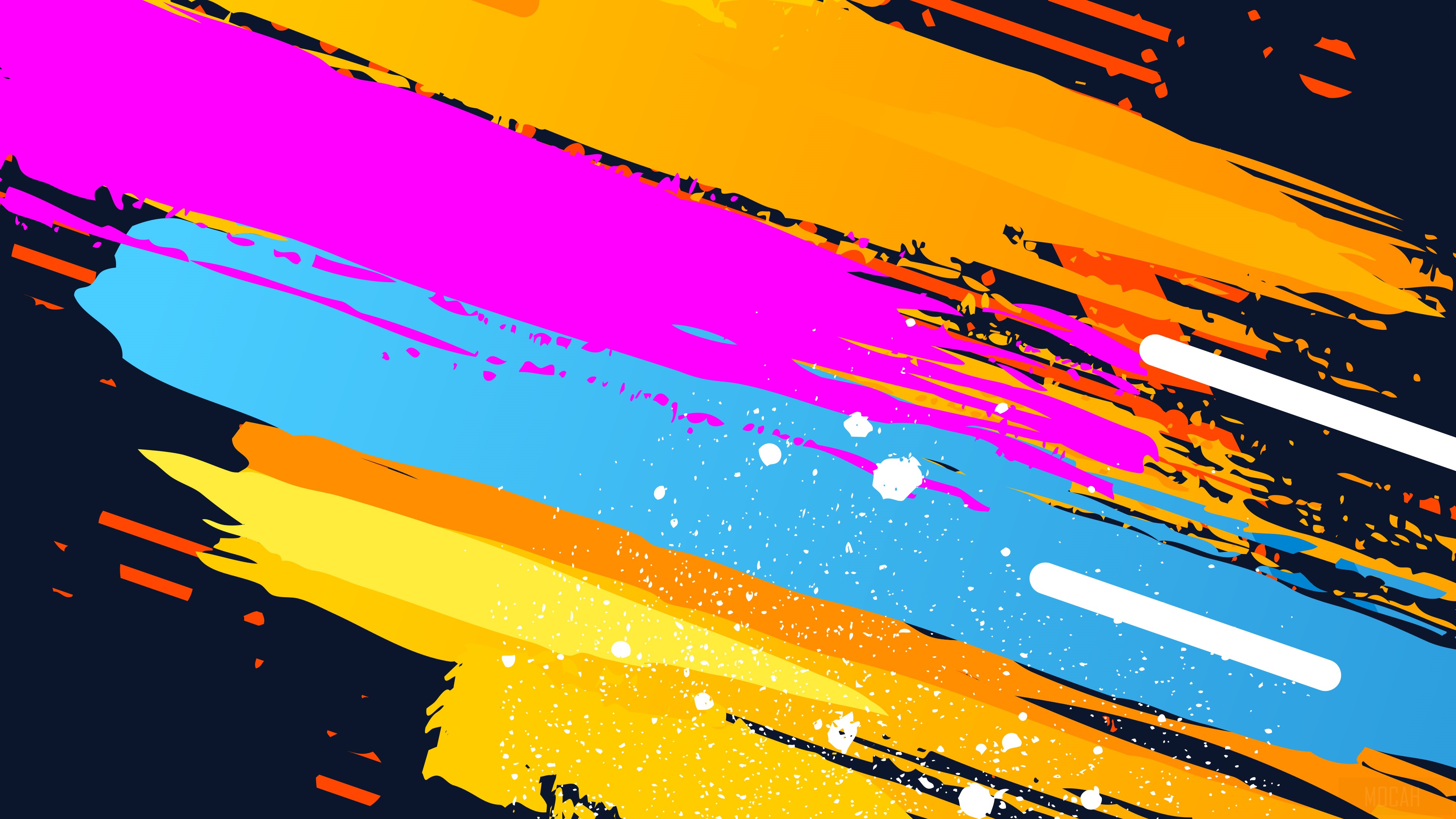 Abstract Geometric Figures 4K HD Wallpaper