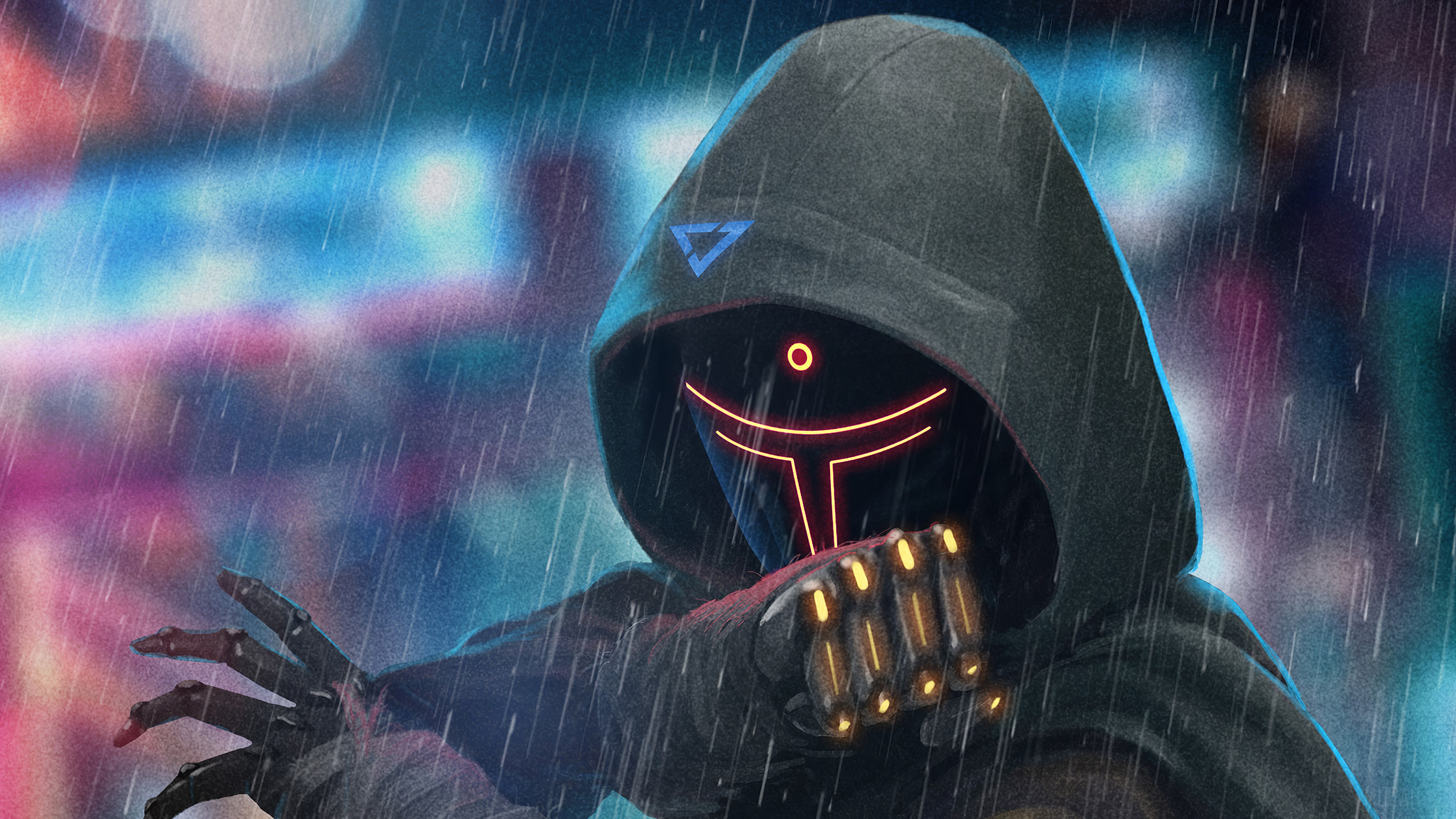 Future Ninja HD Wallpaper