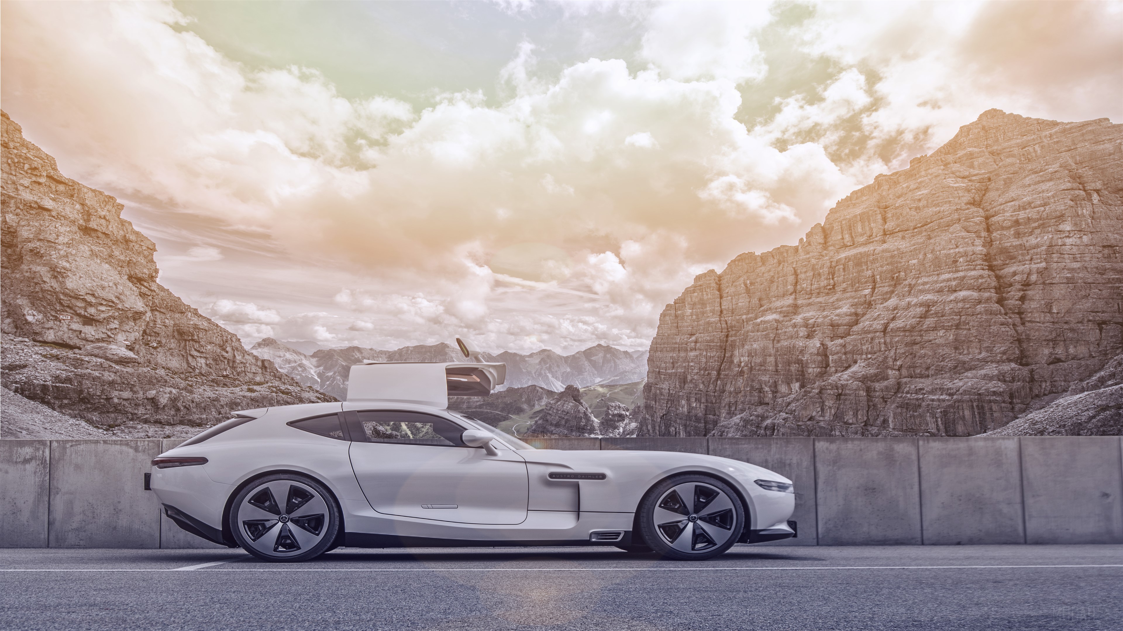 Austro Daimler Bergmeister ADR 630 Shooting Grand 4K HD Wallpaper