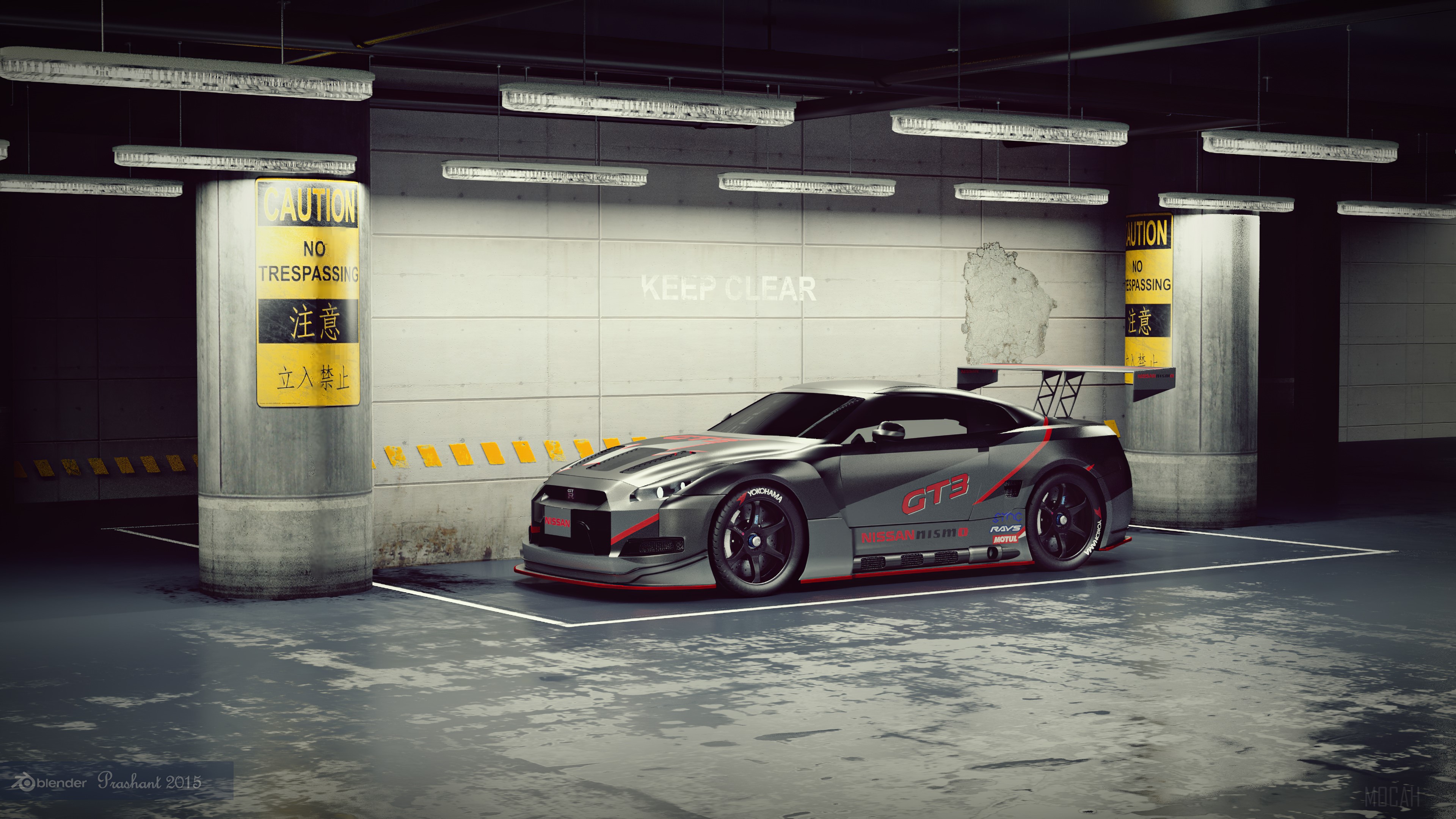 Nissan GT-R Nismo GT3 4K HD Wallpaper