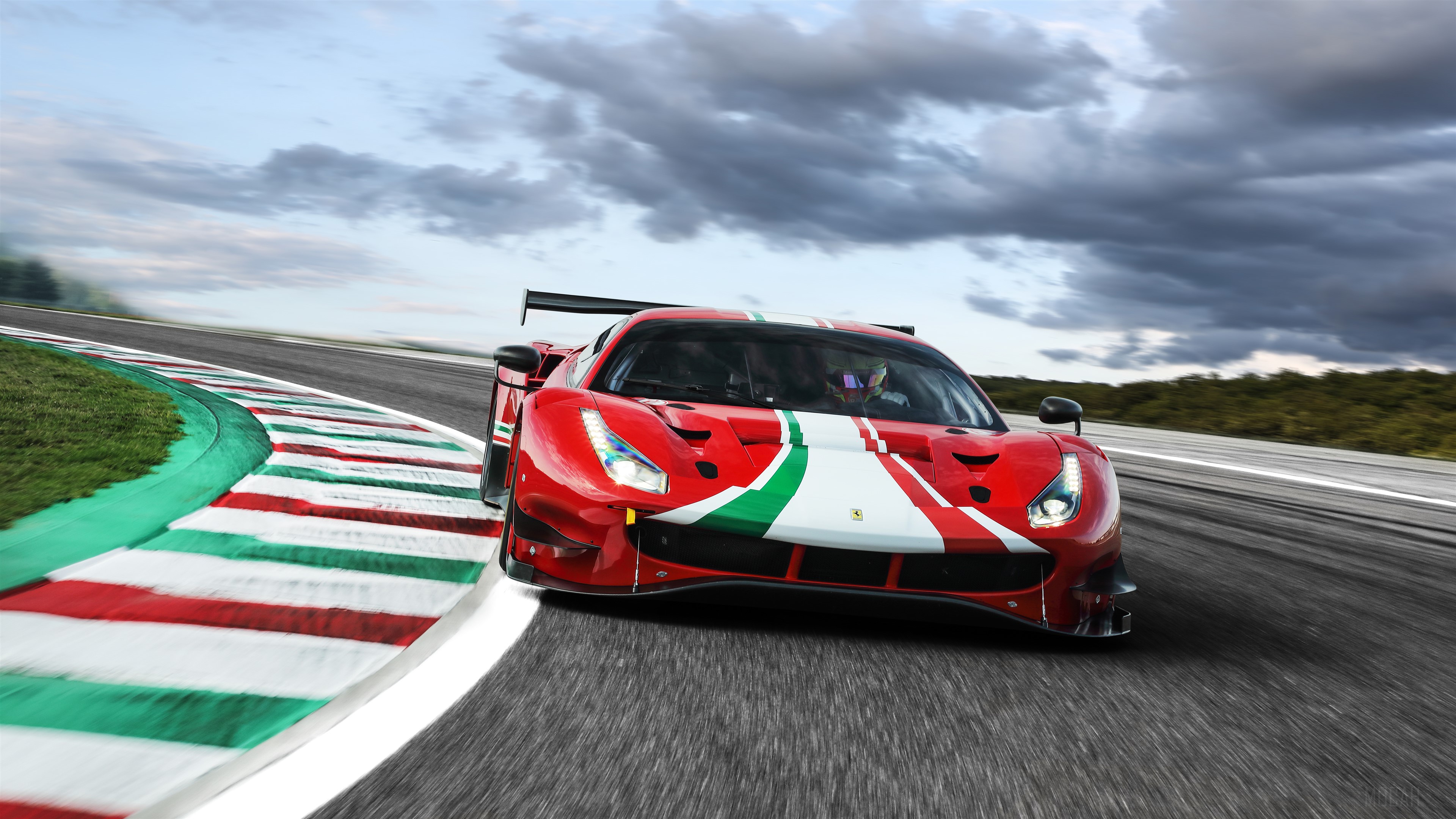 2020 Ferrari 488 GT3 Evo HD Wallpaper