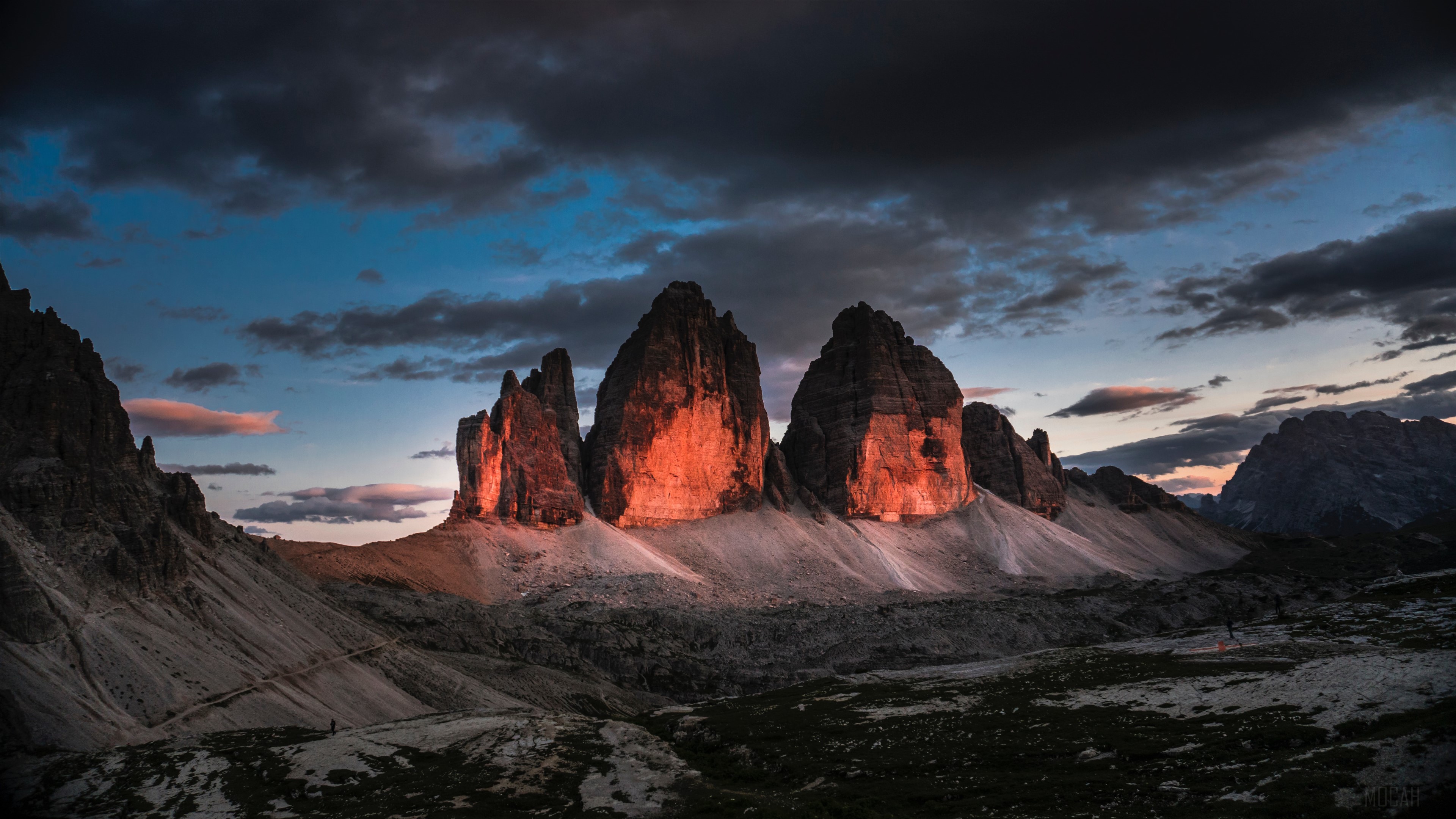 Tre Cime Di Lavaredo HD Wallpaper