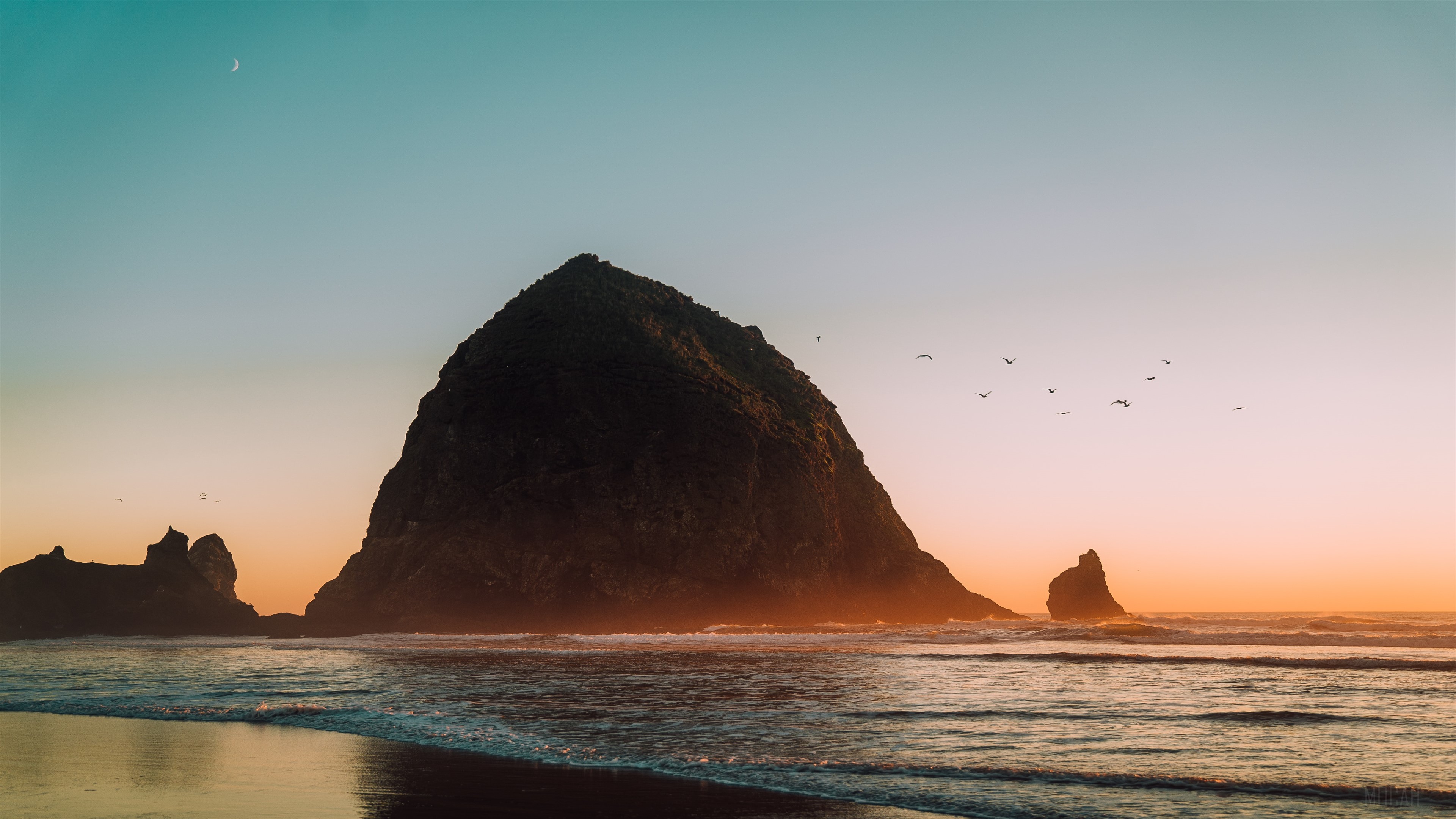 Rock Formation Ocean HD Wallpaper